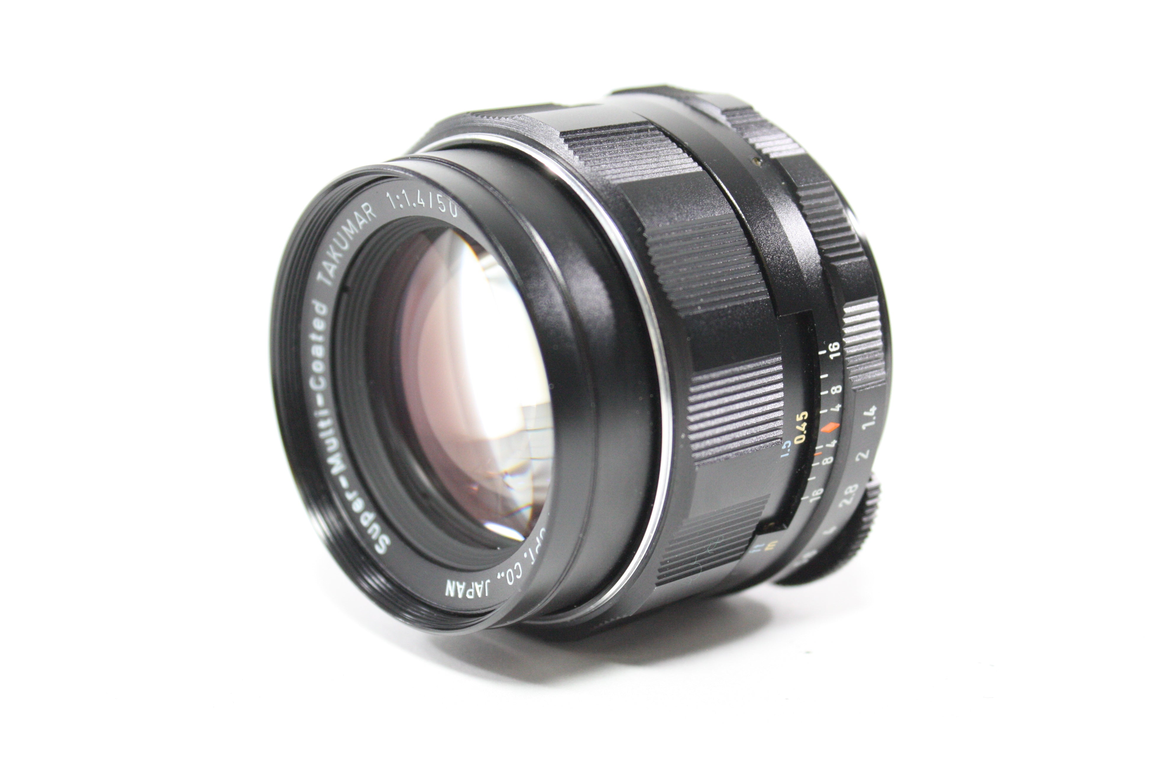 Pentax 50mm f/1.4 Takumar 8 Blade Lens for M42 Mount