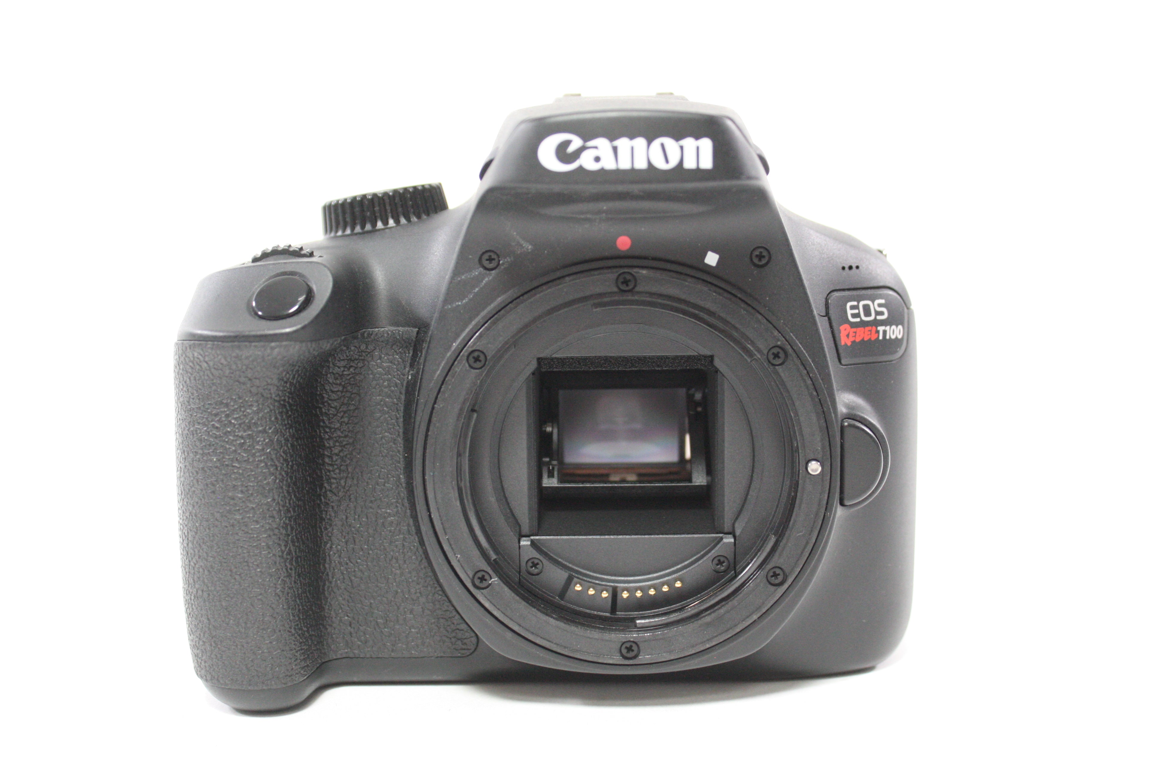 Canon Rebel T100  DSLR Camera with 18-55mm f/3.5-5.6 III Lens with Shutter Count 10,145