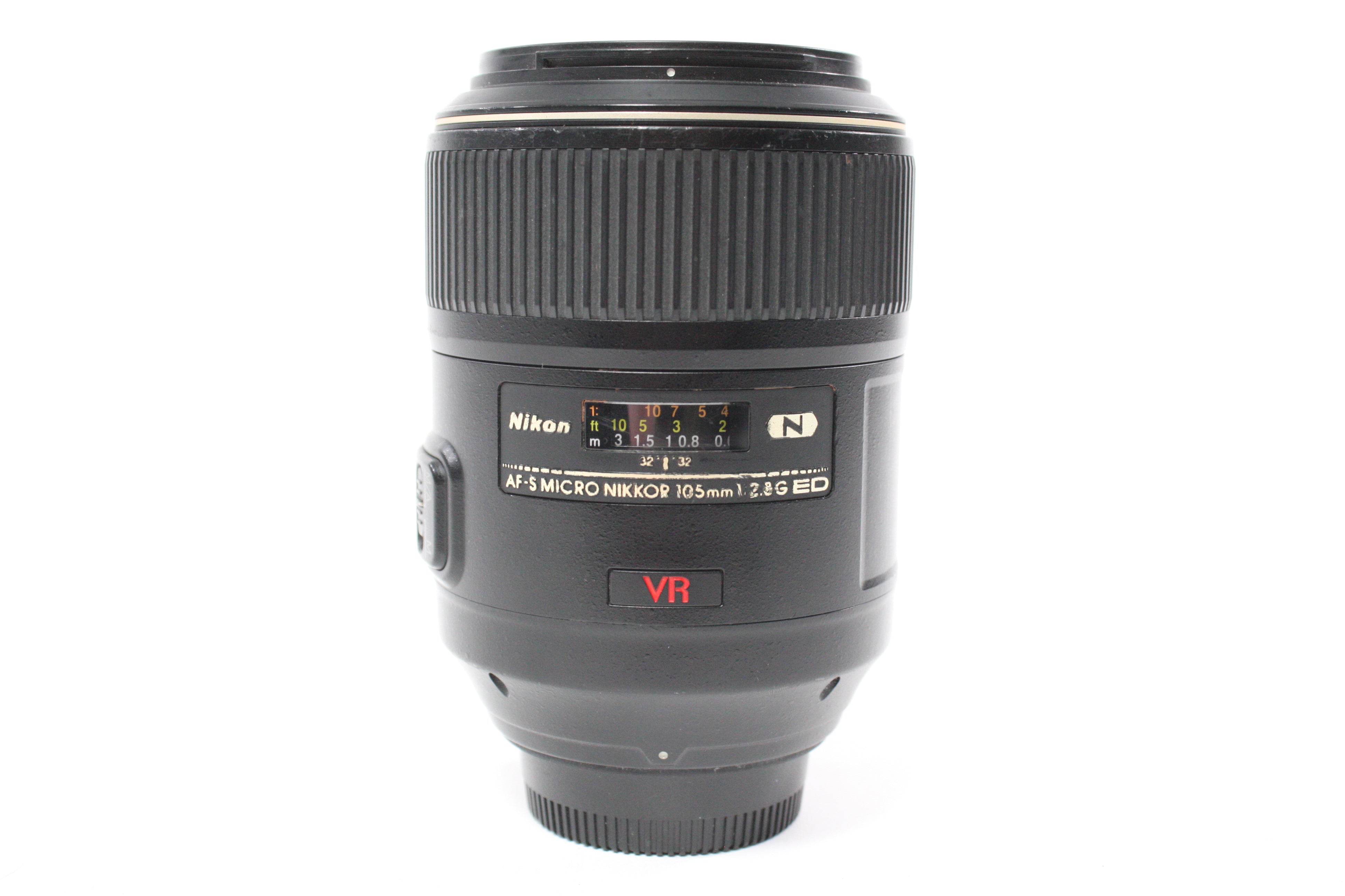 Nikon 105mm f/2.8 G ED VR AF-S Micro Nikkor Lens for F Mount