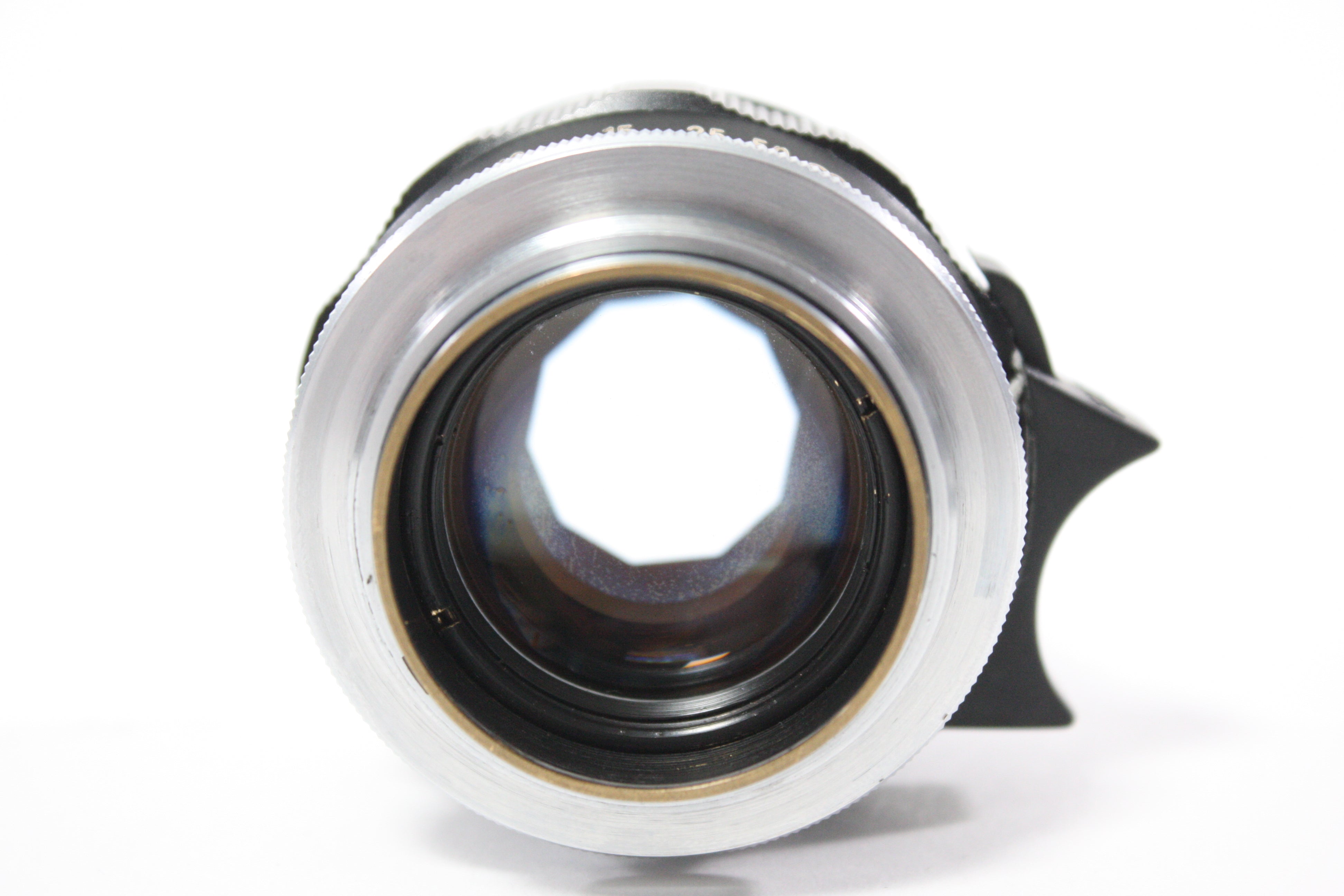 Fuji 5cm f/2 Fujinon L Lens with Fotodiox 50-70 M39-L/M Adapter