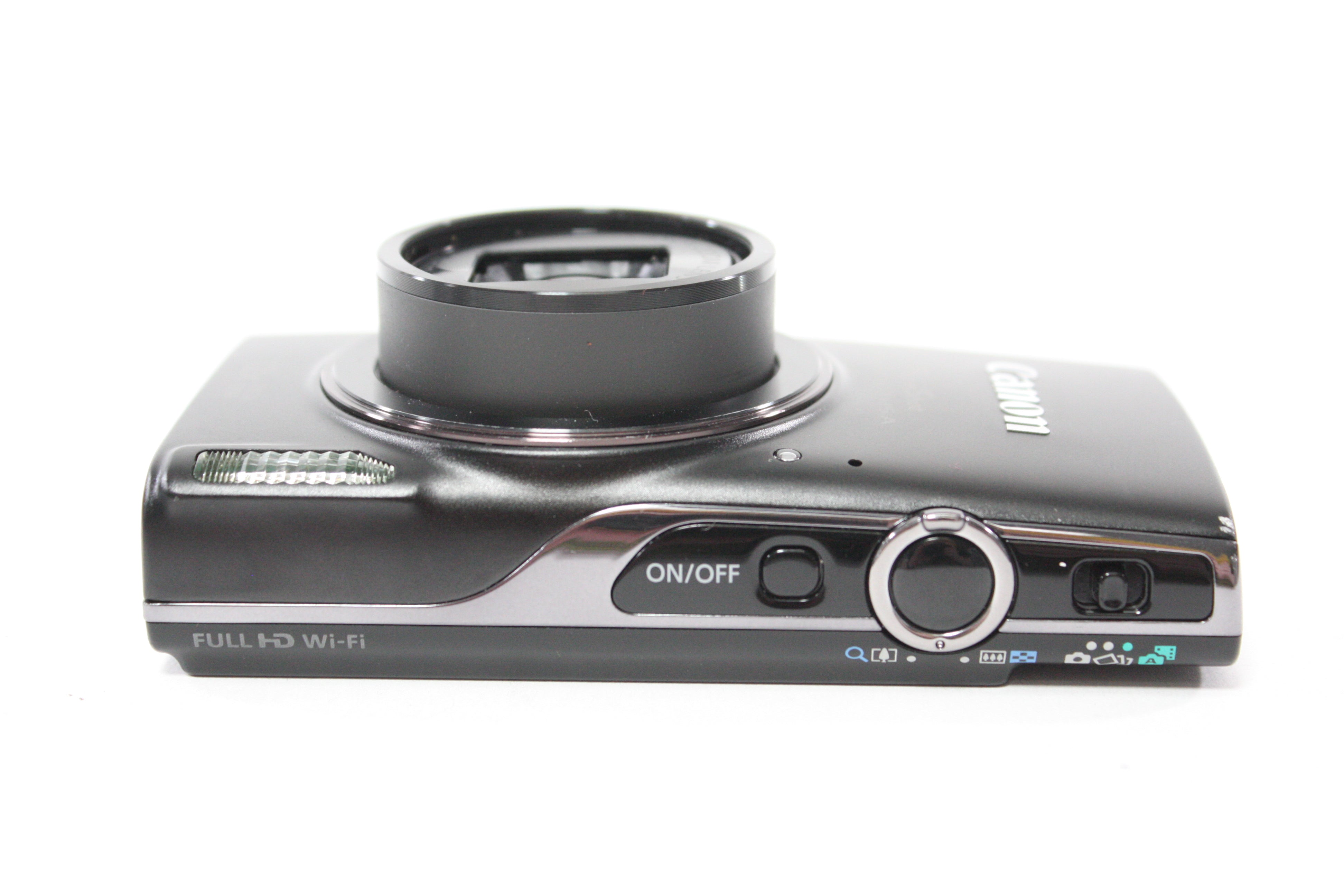 Canon PowerShot ELPH 360 HS A Digital Point and Shoot Camera 12x Zoom 20mp AS-IS