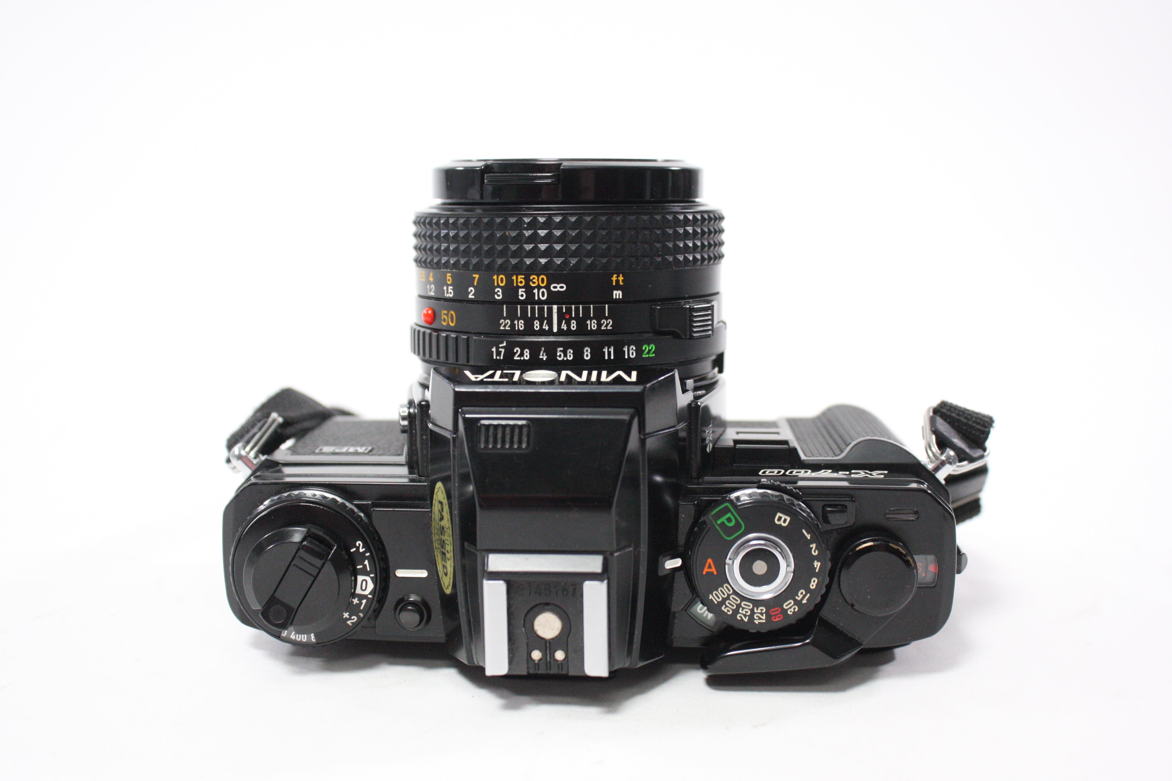 Minota X-700 35mm SLR w/MD 50mm f1.7