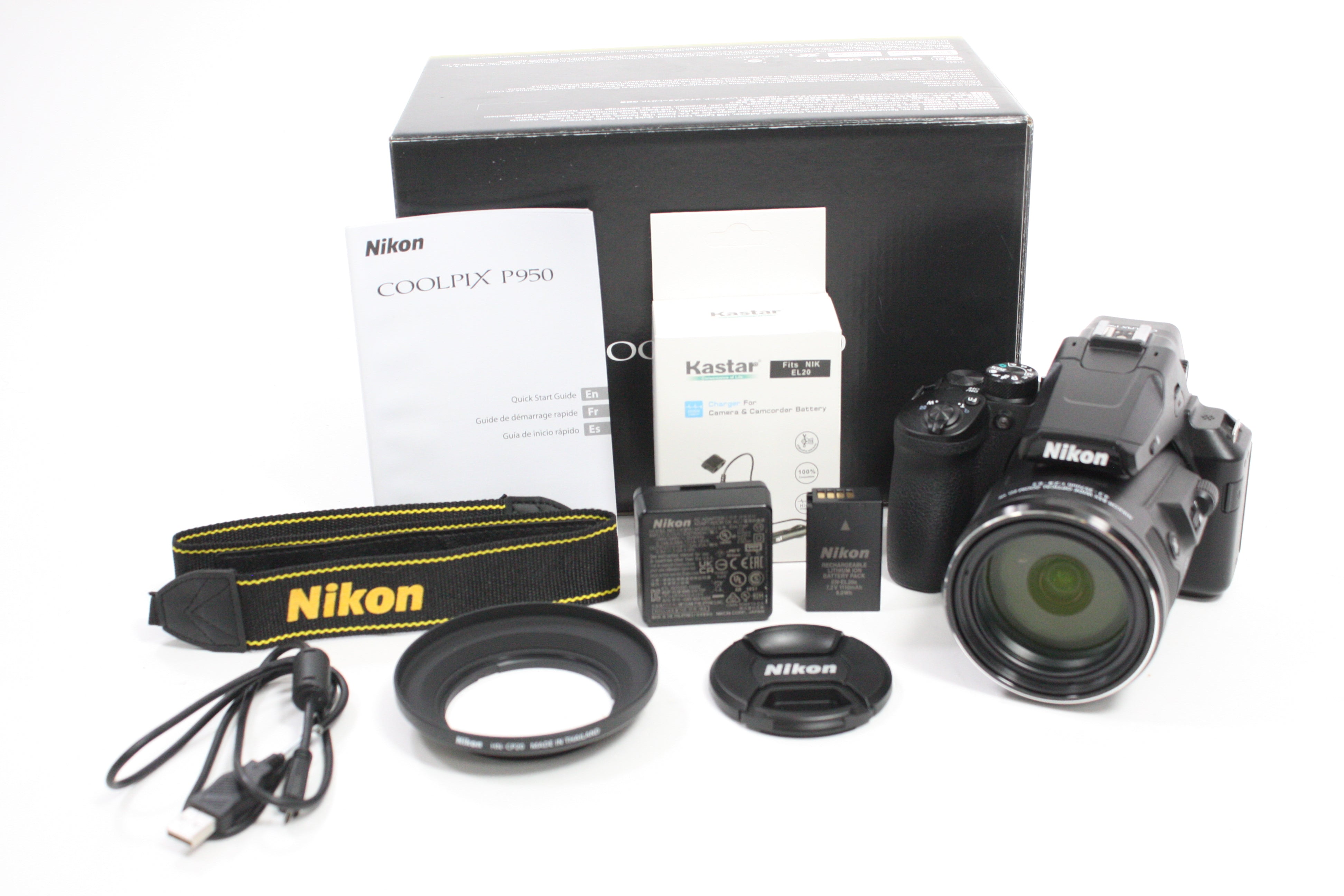Nikon Coolpix P950 Digital Point and Shoot Camera 83x Zoom 16mp