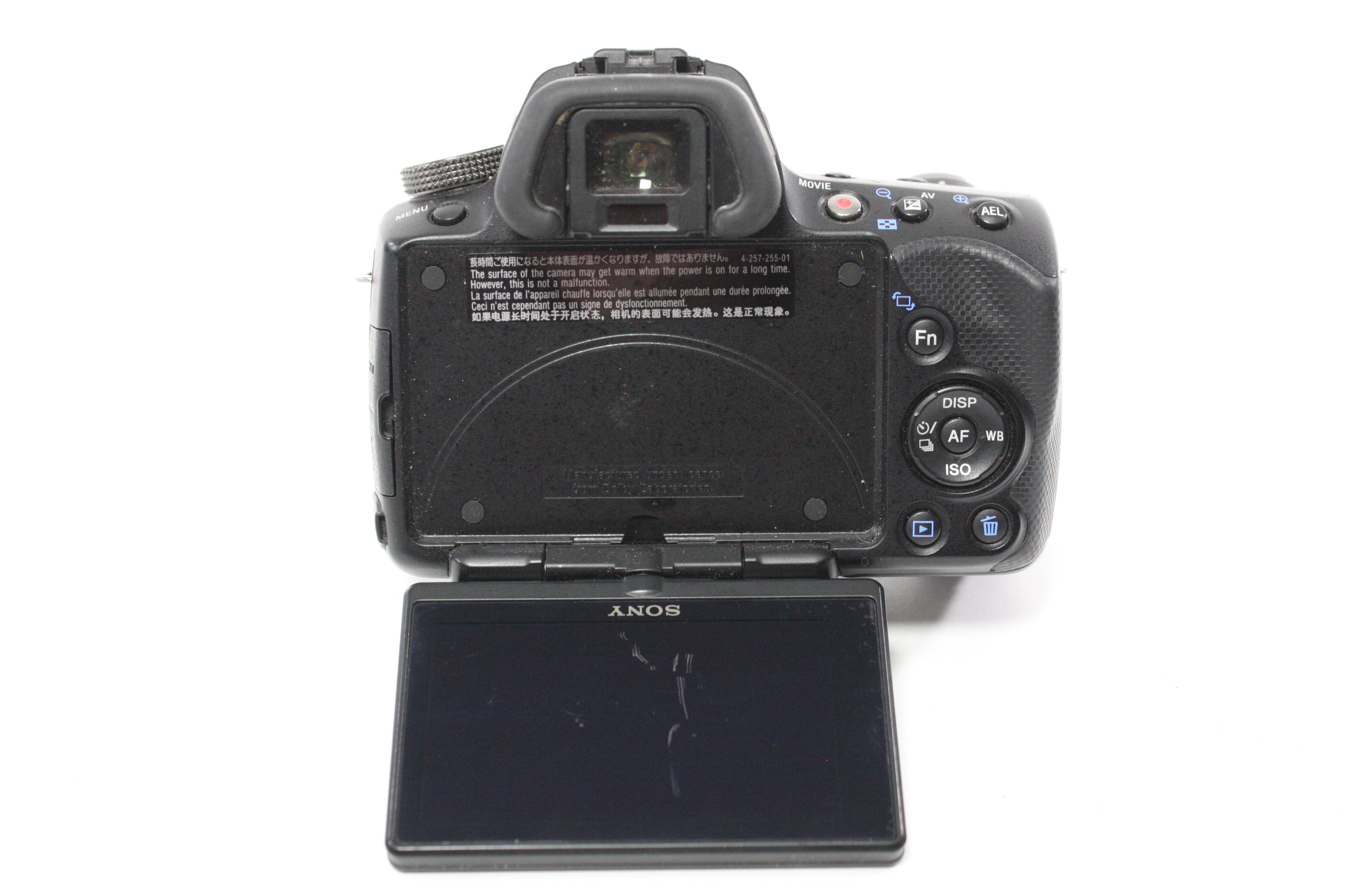 Sony a55 DSLR Camera with Sony 18-55mm f/3.5-5.6 DT SAM Lens with Shutter Count 49,764