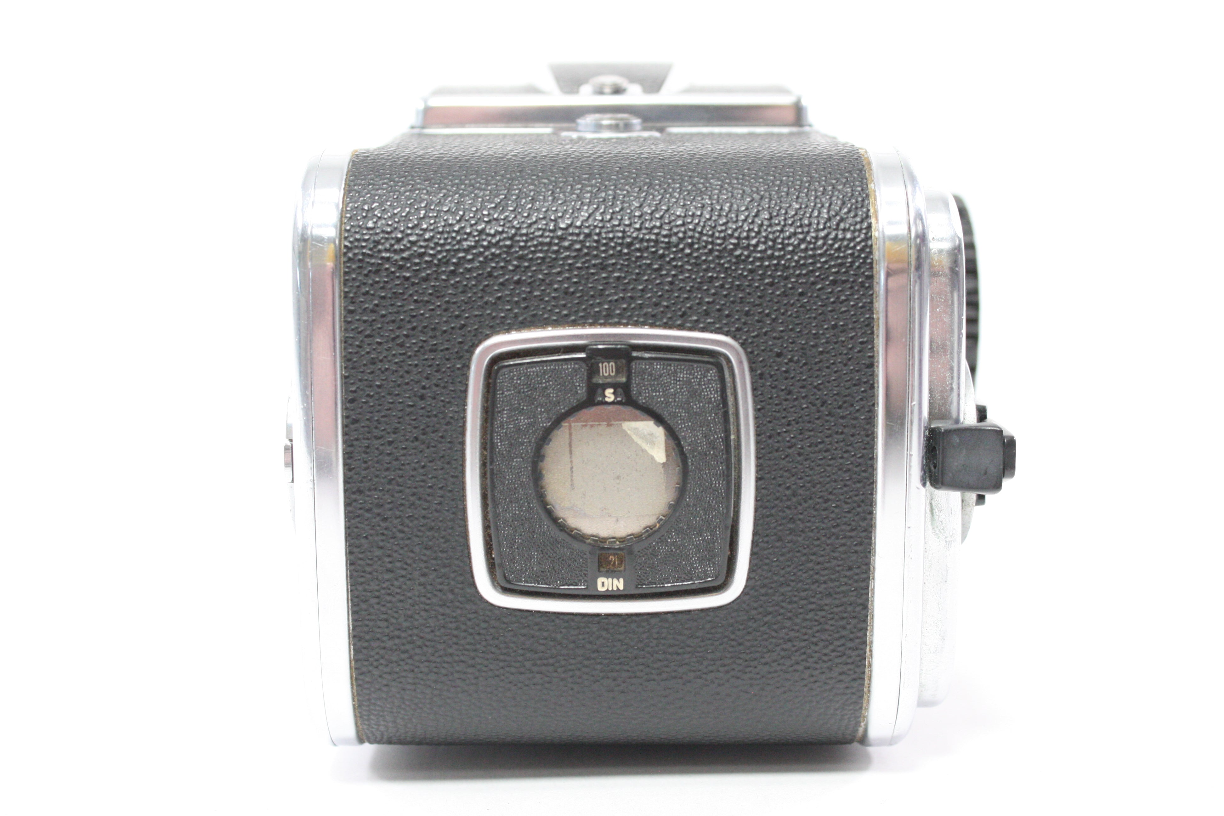 Hasselblad 500C Camera with Planar 80mm f/2.8 Lens, 120 A12 Film Back, Waist Level Viewfinder and BrightScreen Proscreen 20/20 Focus Screen