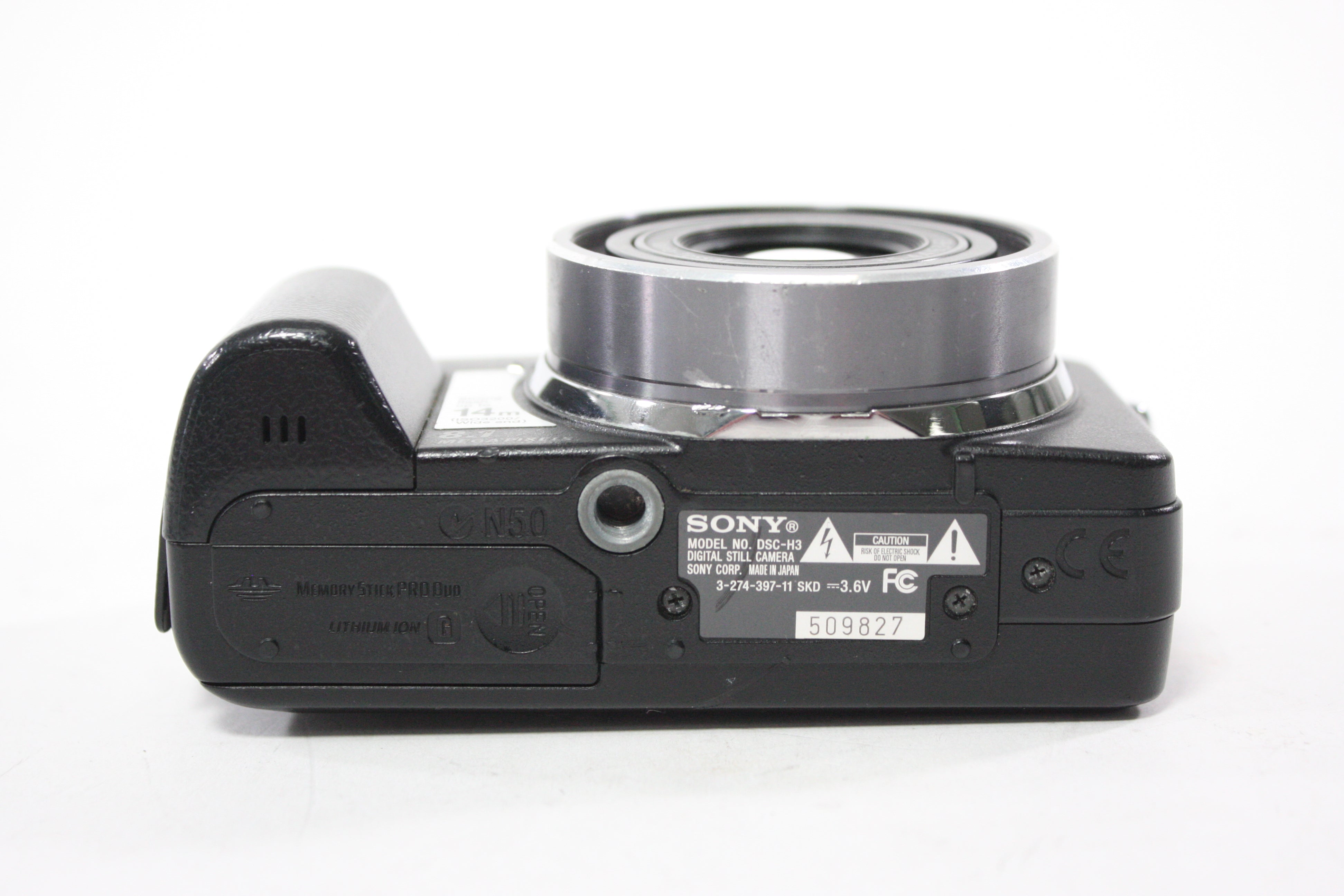 Sony Cybershot DSC-H3 Digital Point-and-Shoot Camera, AS-IS