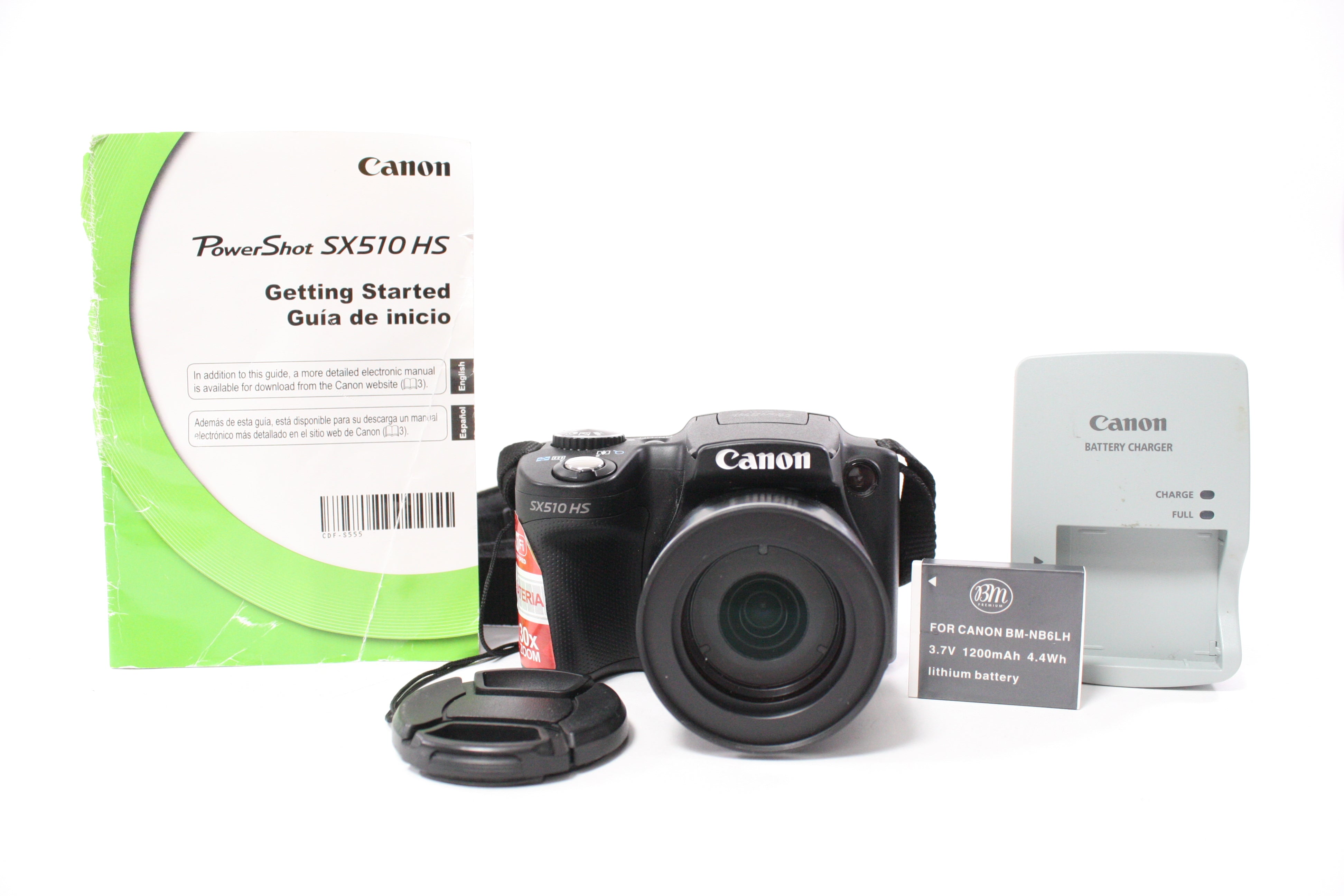 Canon PowerShot SX510 HS Digital Point and Shoot Camera 30x Zoom 12.1mp