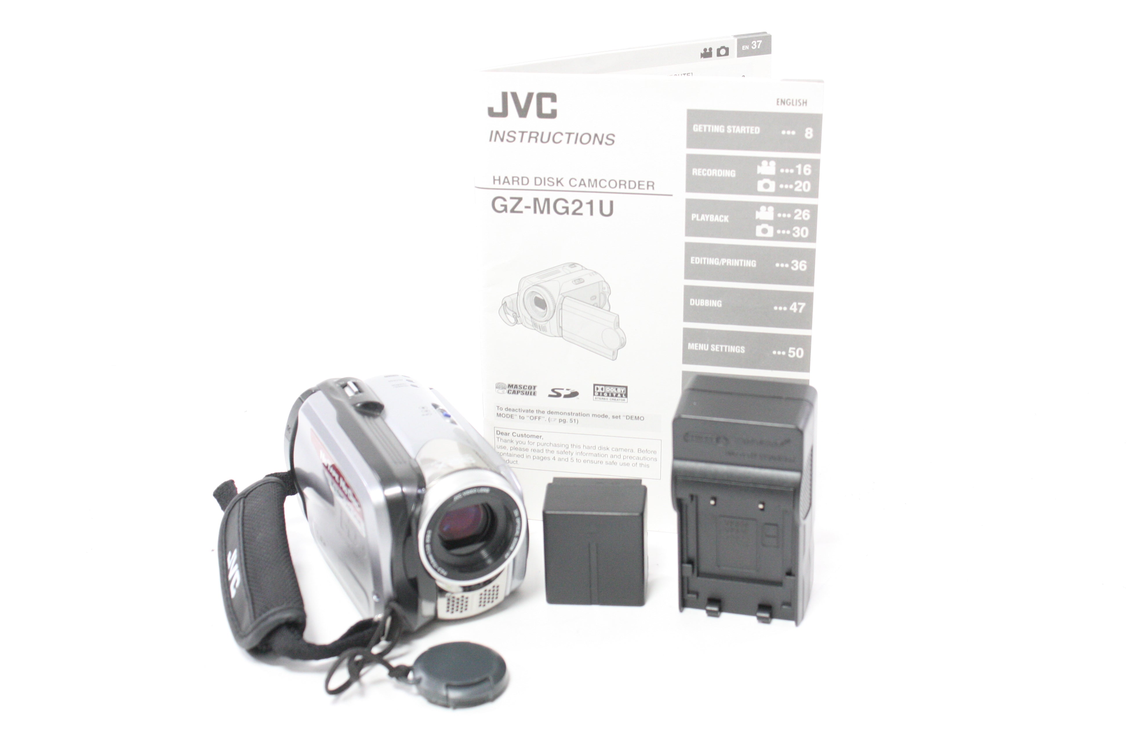JVC Everio GZ-MG21U Hard Disk Camcorder