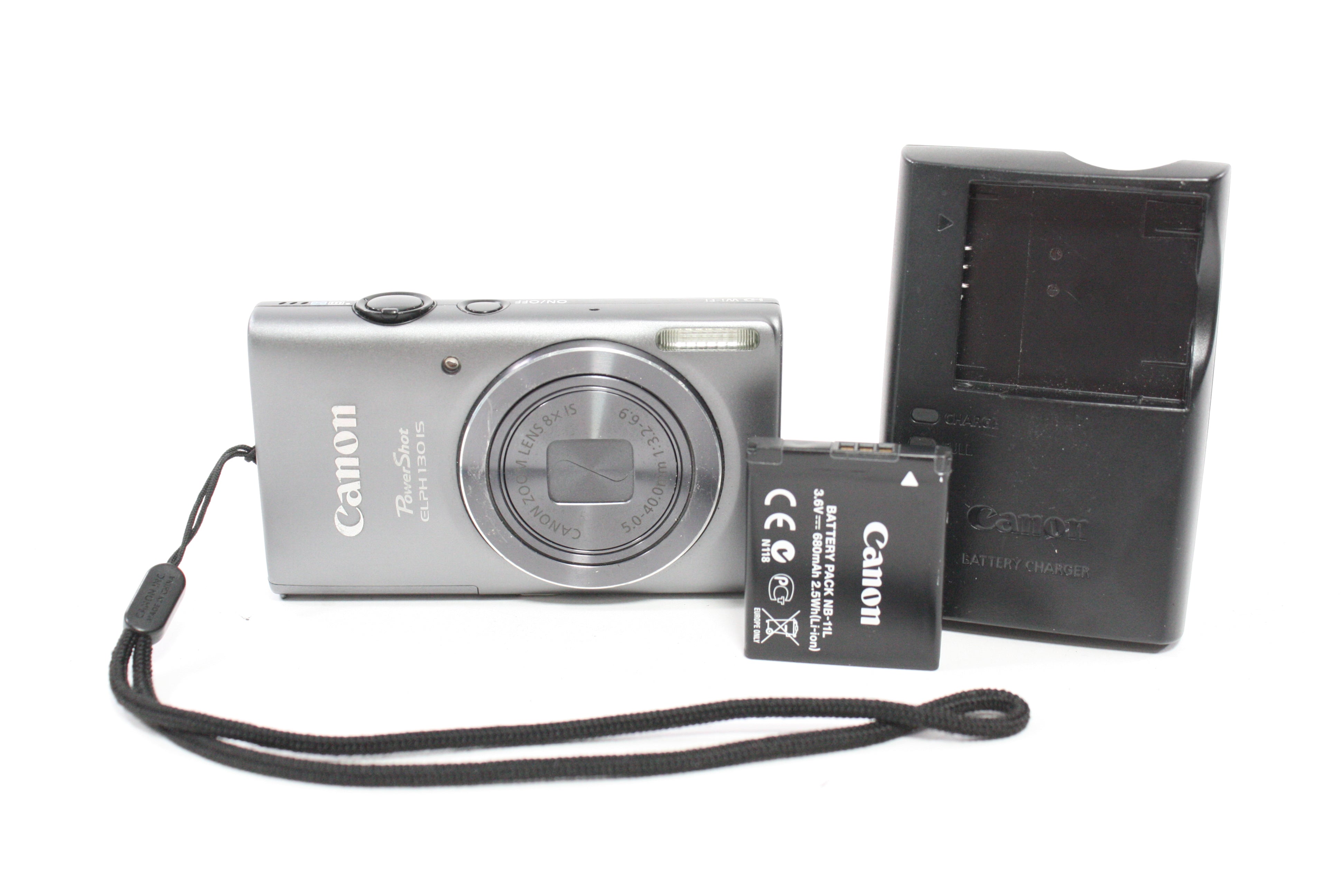 Canon PowerShot ELPH 130 IS Digital Point and Shoot Camera 8x Zoom 16mp