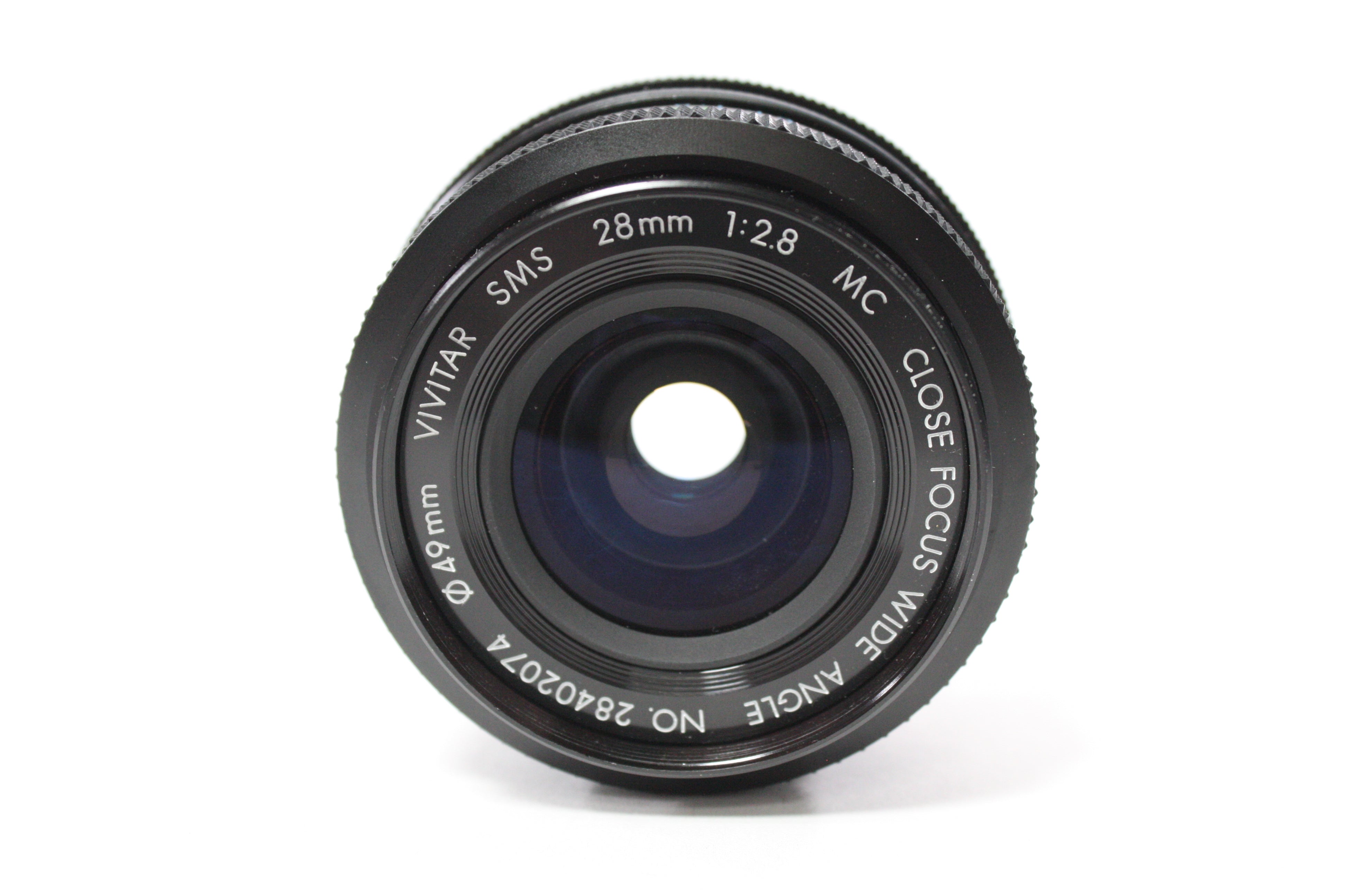 Vivitar 28mm f/2.8 SMS Close Focus Wide Angle Lens for MD Mount