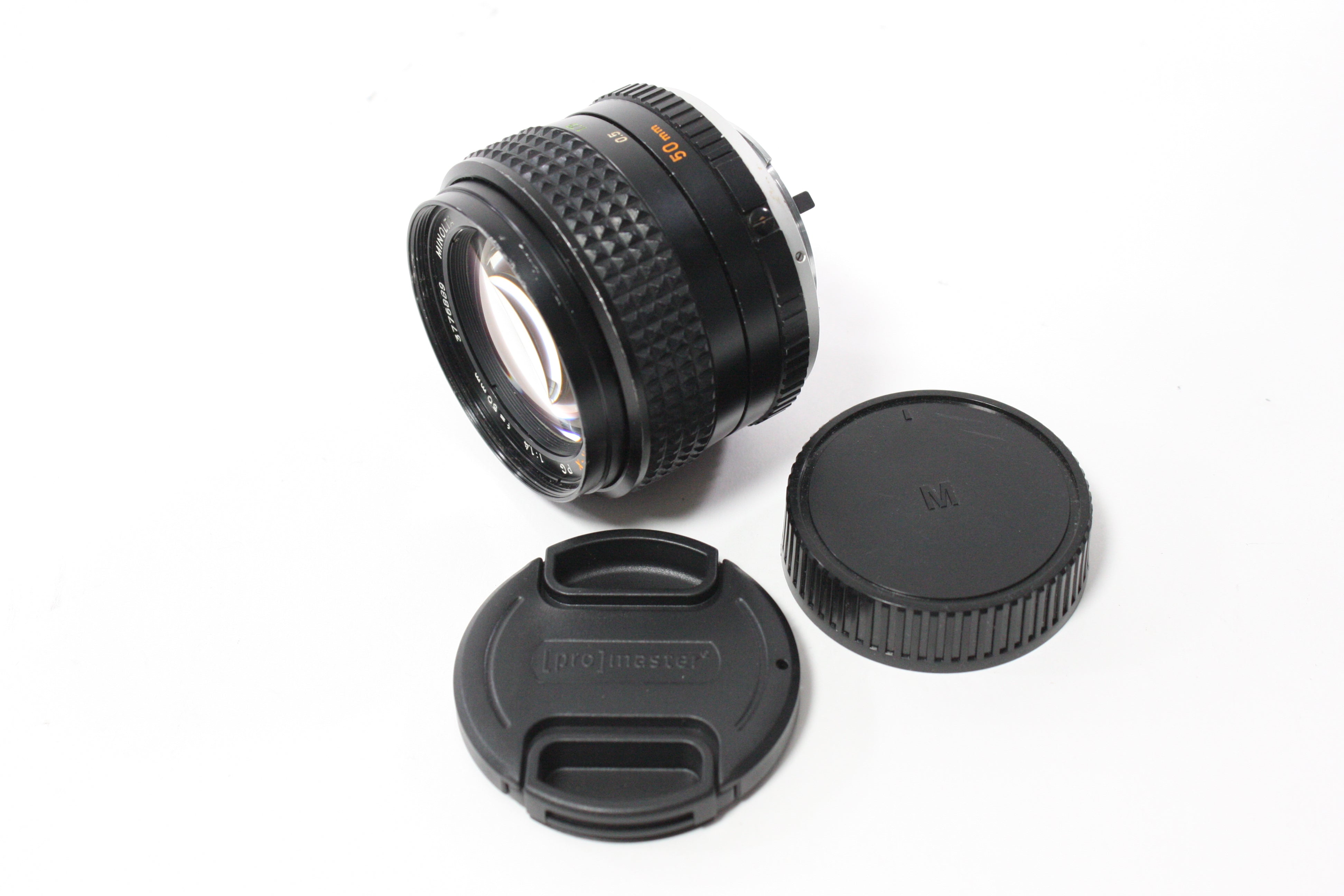 Minolta 50mm f/1.4 Rokkor-X Lens for MD Mount