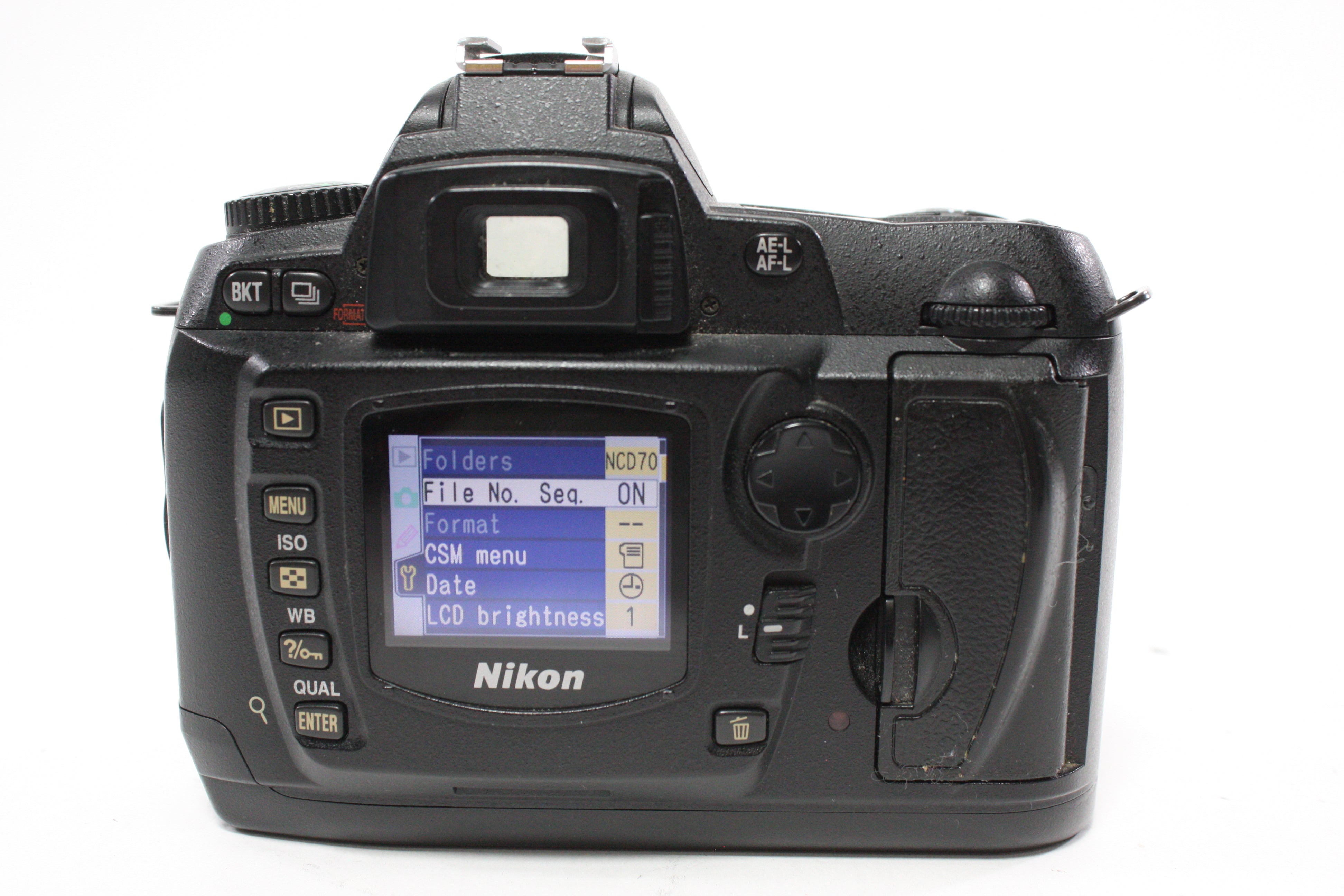Nikon D70 DSLR Camera Body with Shutter Count 12,415