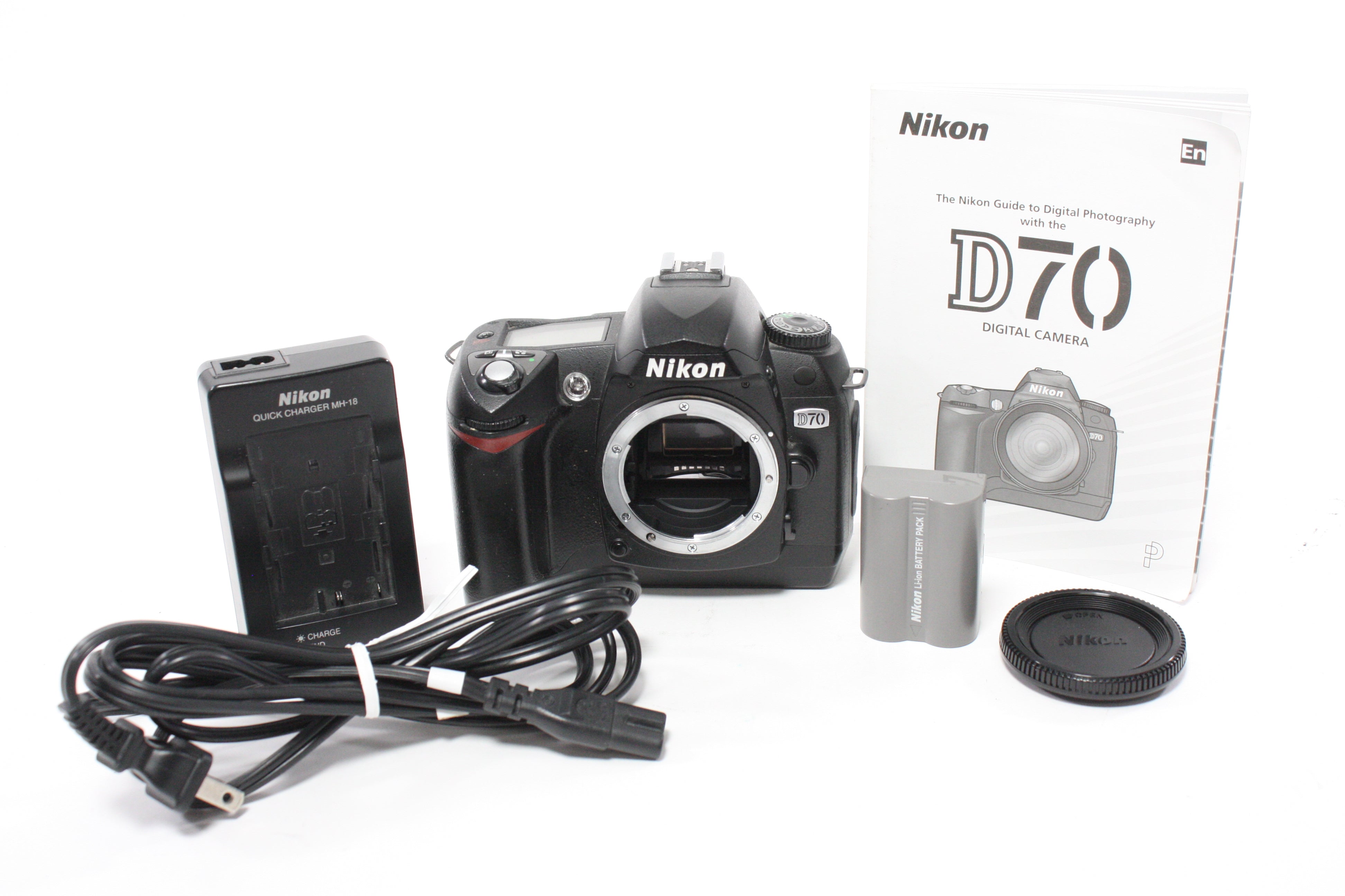 Nikon D70 DSLR Camera Body with Shutter Count 12,415