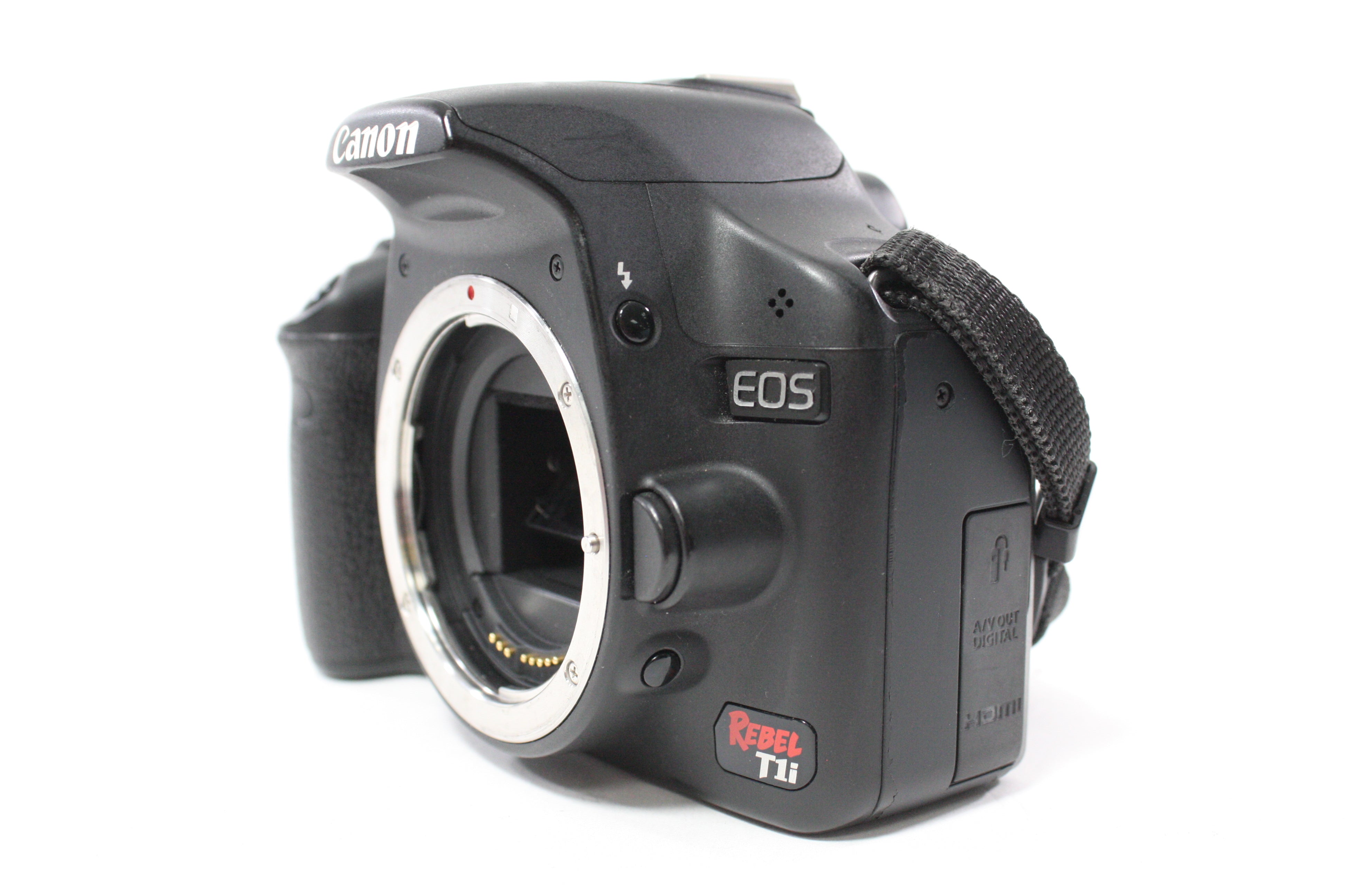 Canon EOS Rebel T1i DSLR Camera with 18-55mm f/3.5-5.6 IS Lens with Shutter Count 5,637