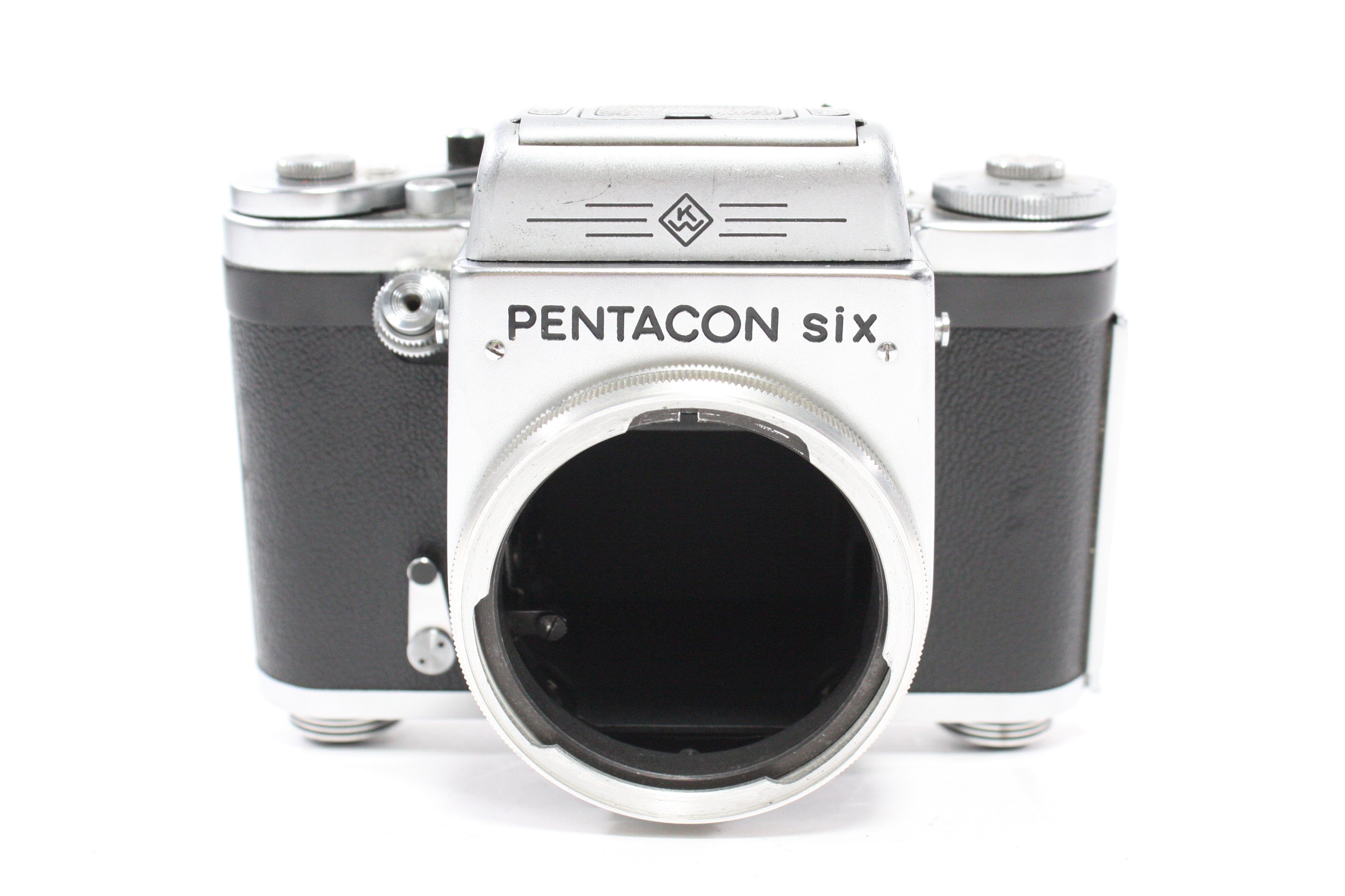Pentacon Six Medium Format 6x6 SLR Camera with Waist Level Finder AS-IS