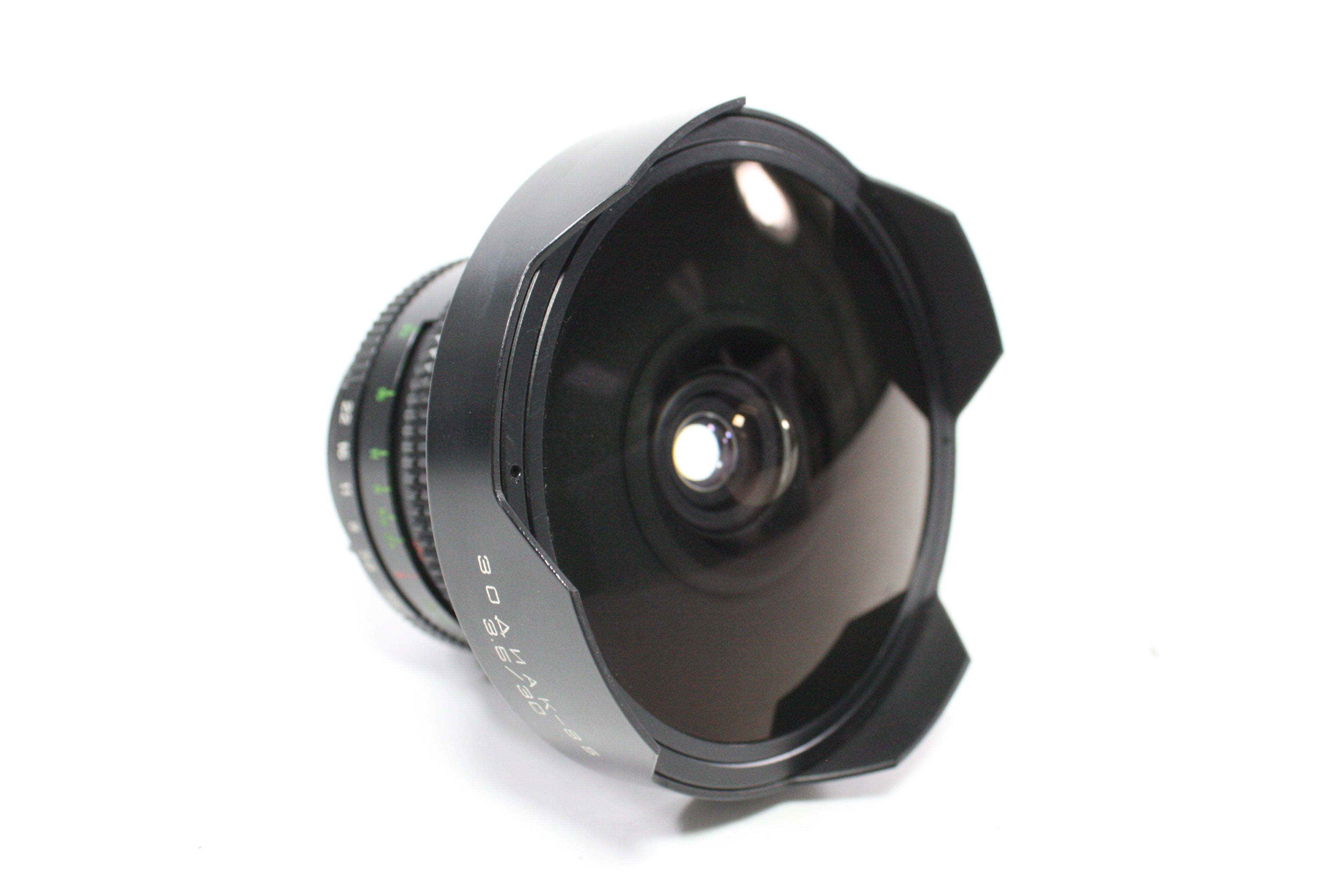 Zodiak 8B 30mm f/3.5 Fish Eye Lens for Pentacon Six Mount