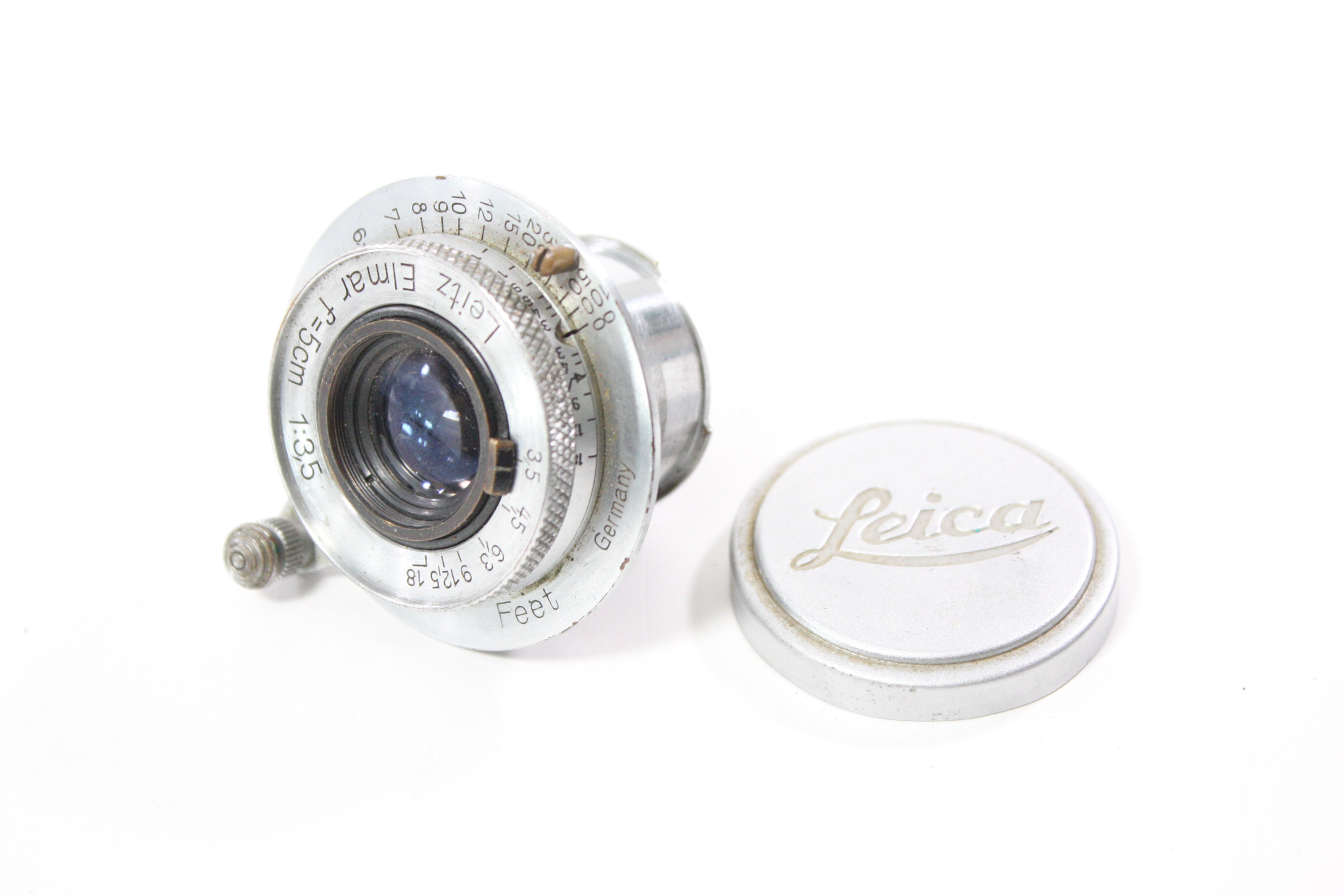 Leica 5cm f/3.5 Leitz Elmar Lens for M39 Mount AS-IS