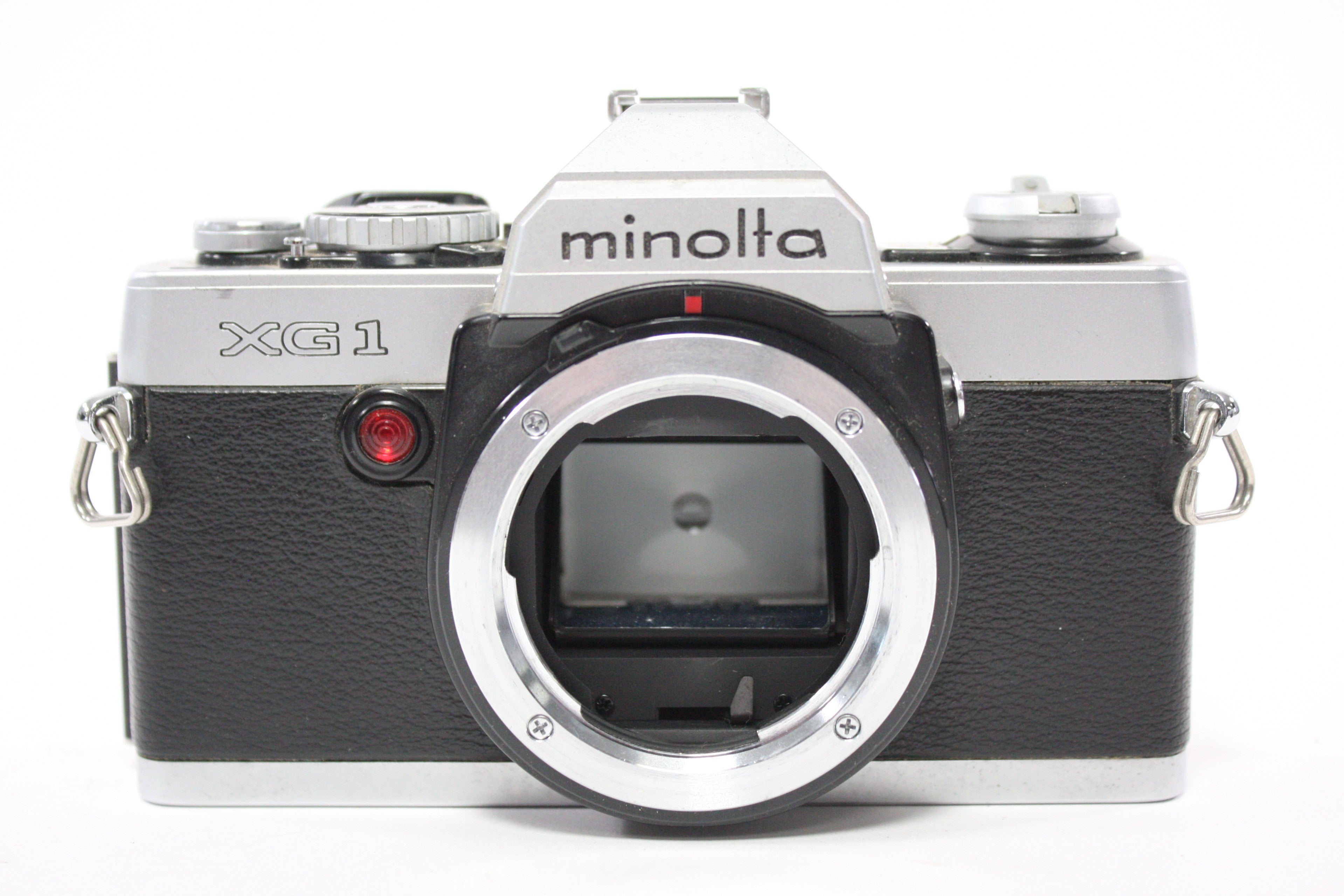 Minolta XG1 35mm SLR Camera with Soligor 28-55mm f/3.3-4.5 C/D Zoom Macro Lens