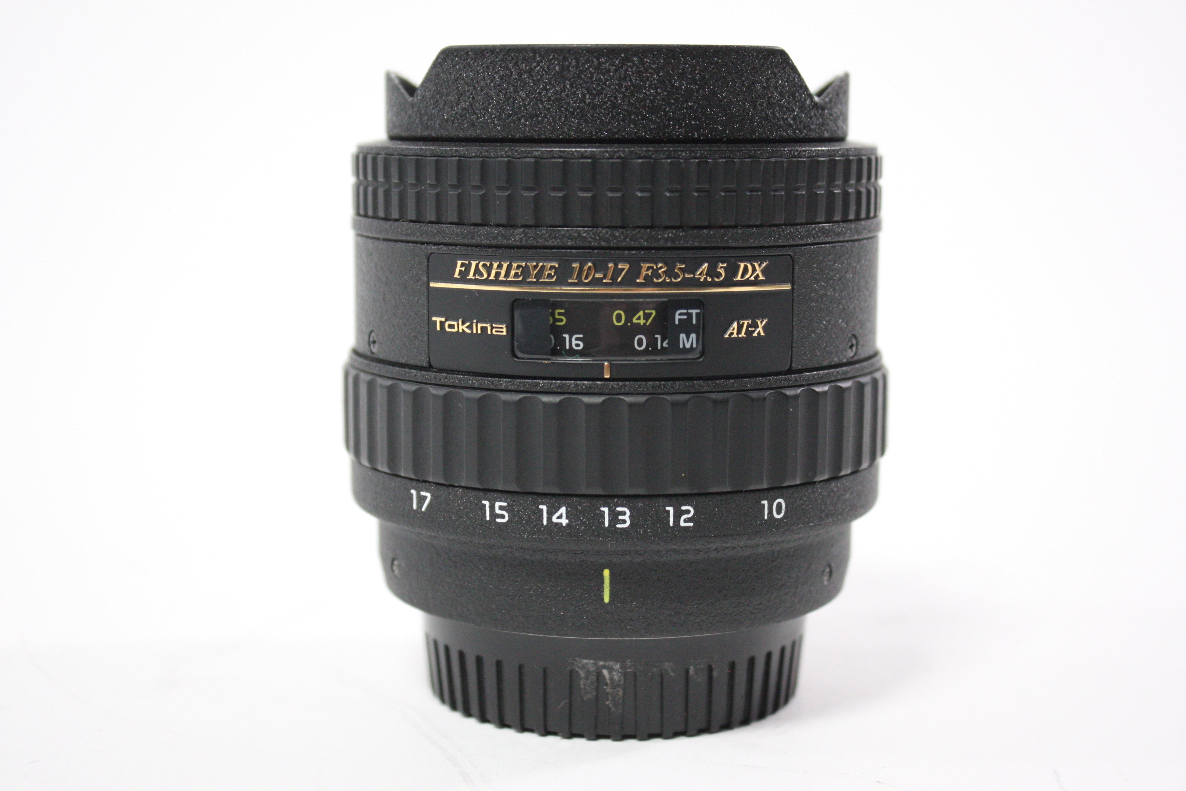 Tokina 10-17mm f/3.5-4.5 DX AT-X Fisheye Lens for Nikon F Mount