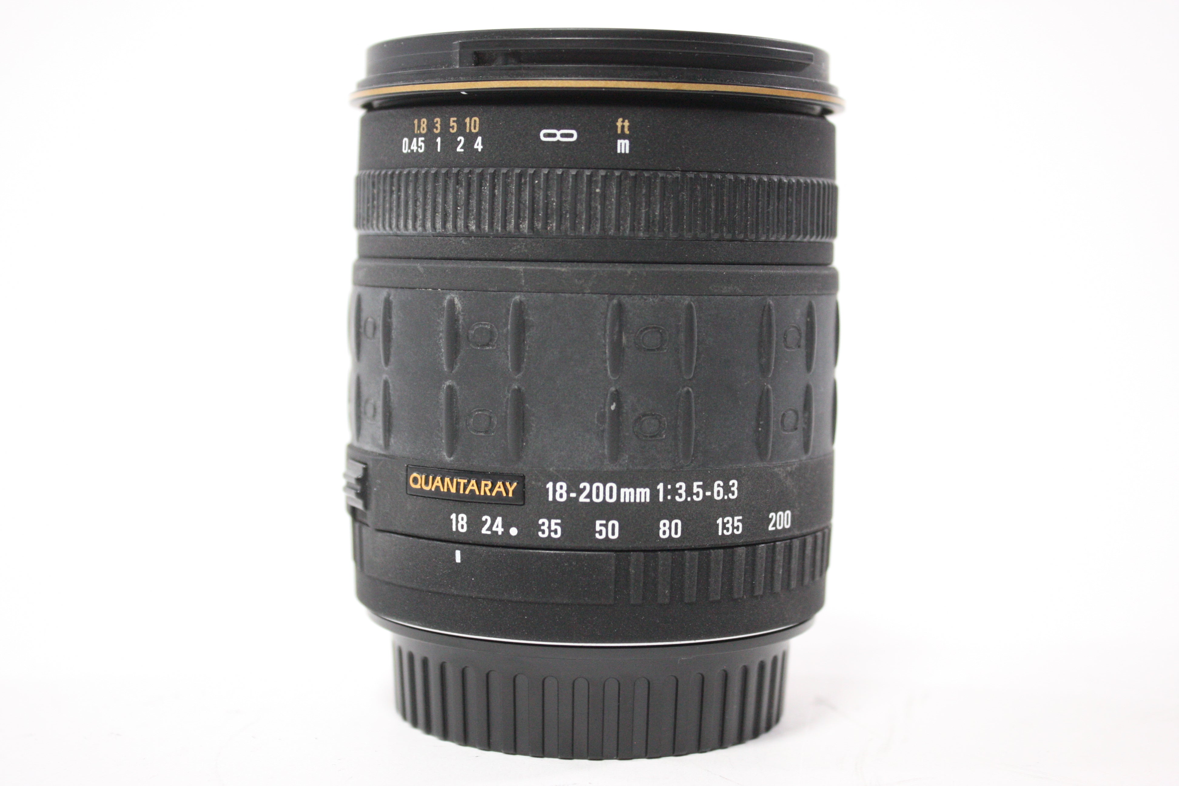 Quantaray 18-200mm f/3.5-6.3 AF DiO Lens for Canon EF Mount