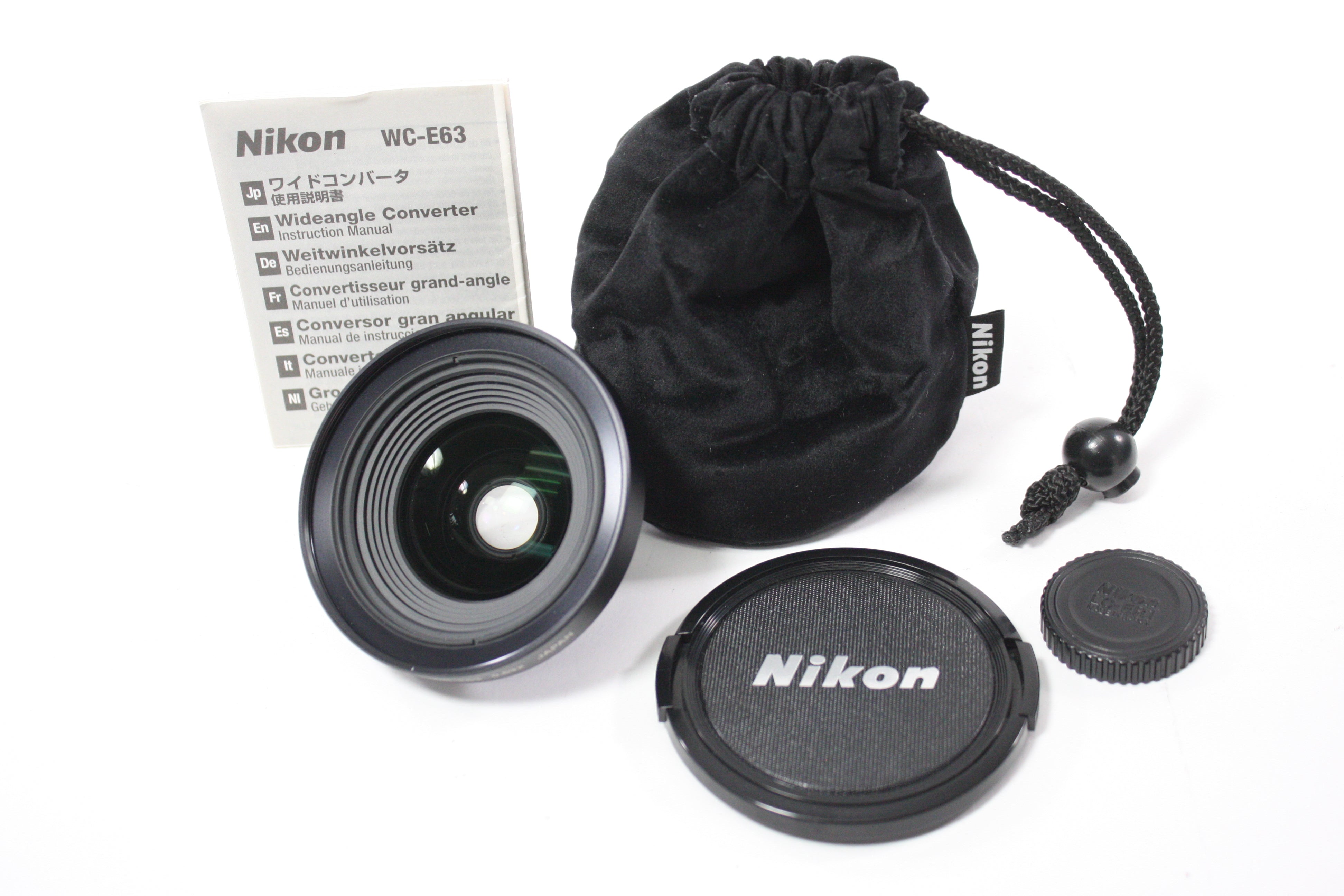 Nikon Wide Converter WC-E63 0.63x for Nikon Coolpix 900 Series