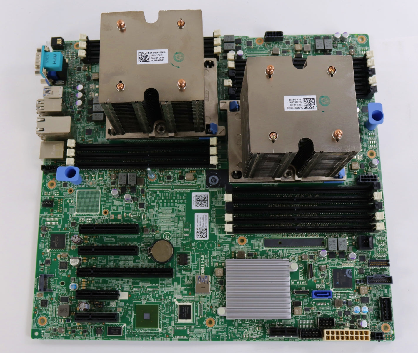 Dell EMC Poweredge T440 LGA3647 DDR4 Server Motherboard 2KM69 w/ Heatsinks 489KP