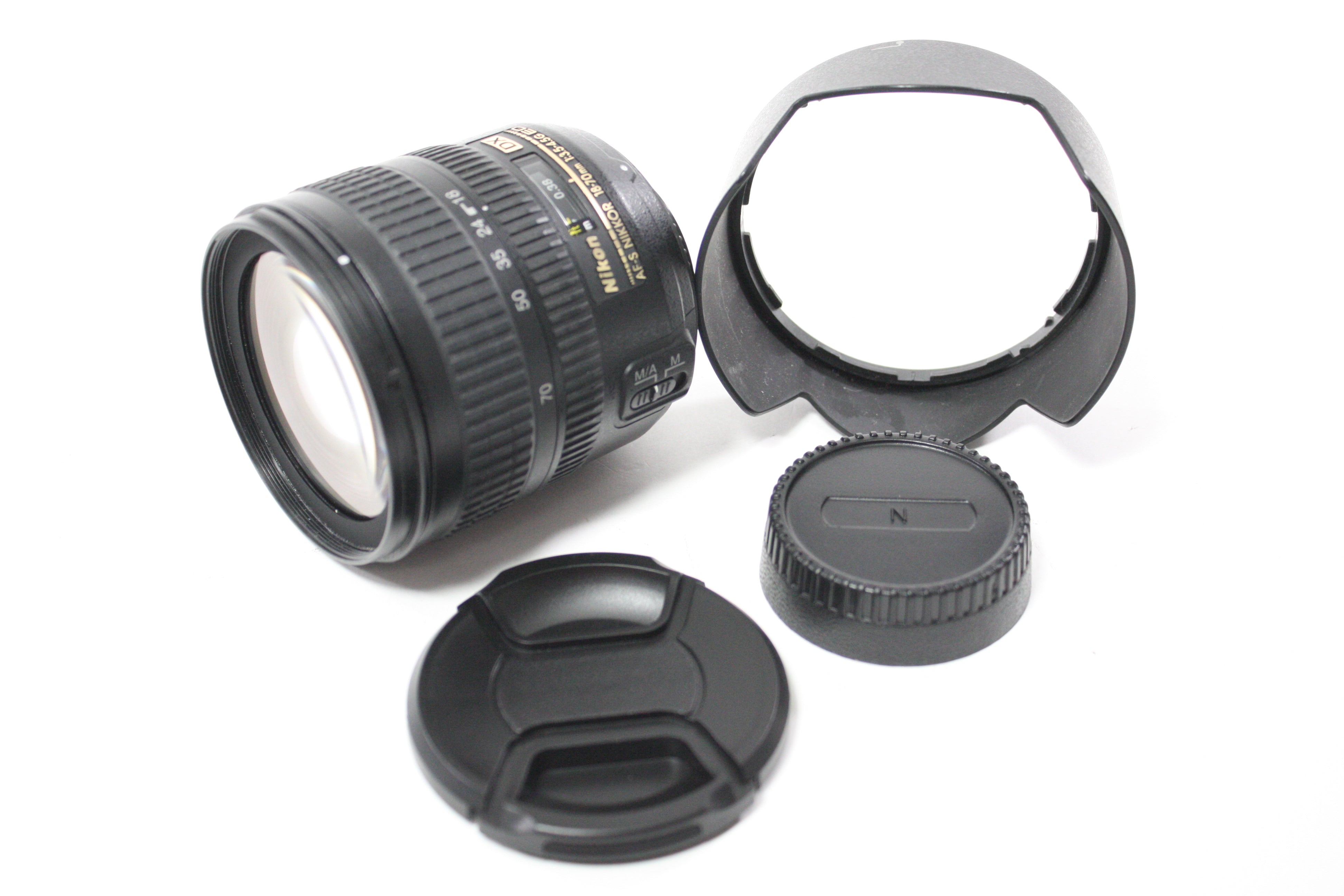 Nikon 18-70mm f/3.5-4.5G ED DX APS-C AF-S Nikkor Lens for F Mount
