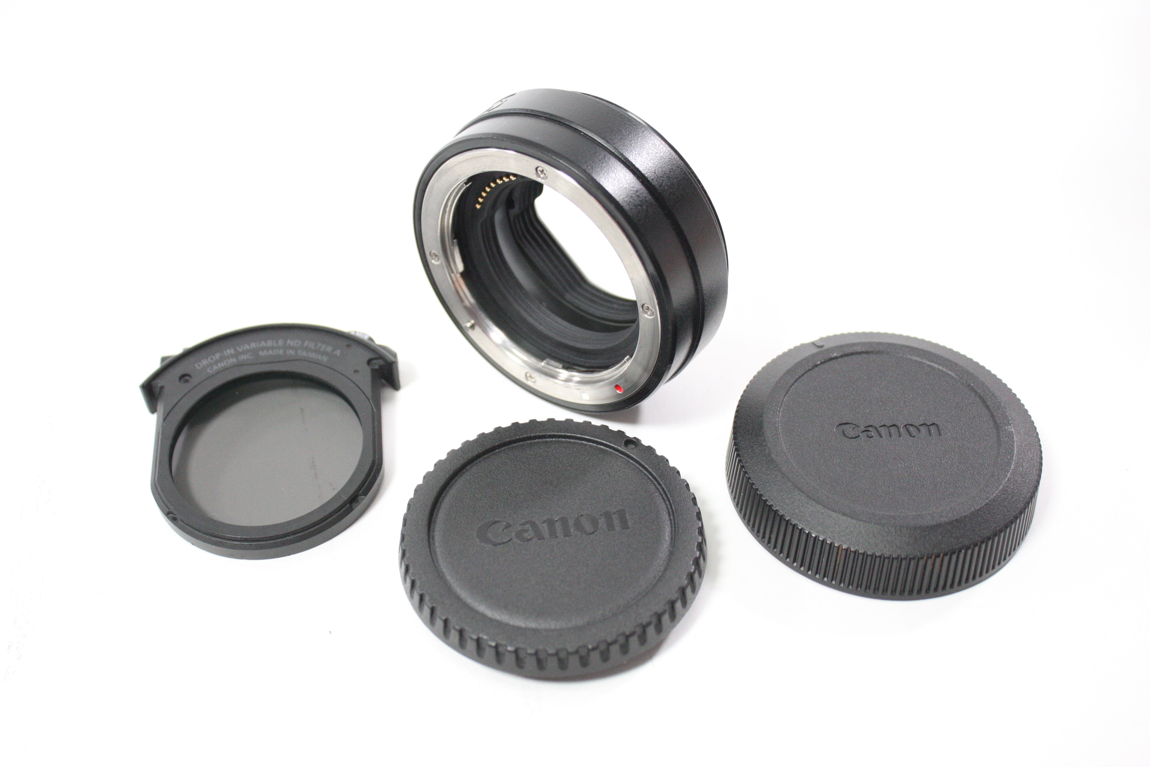 Canon Drop-in Filter Mount Adapter EF-EOS R with V-ND Variable ND Filter A