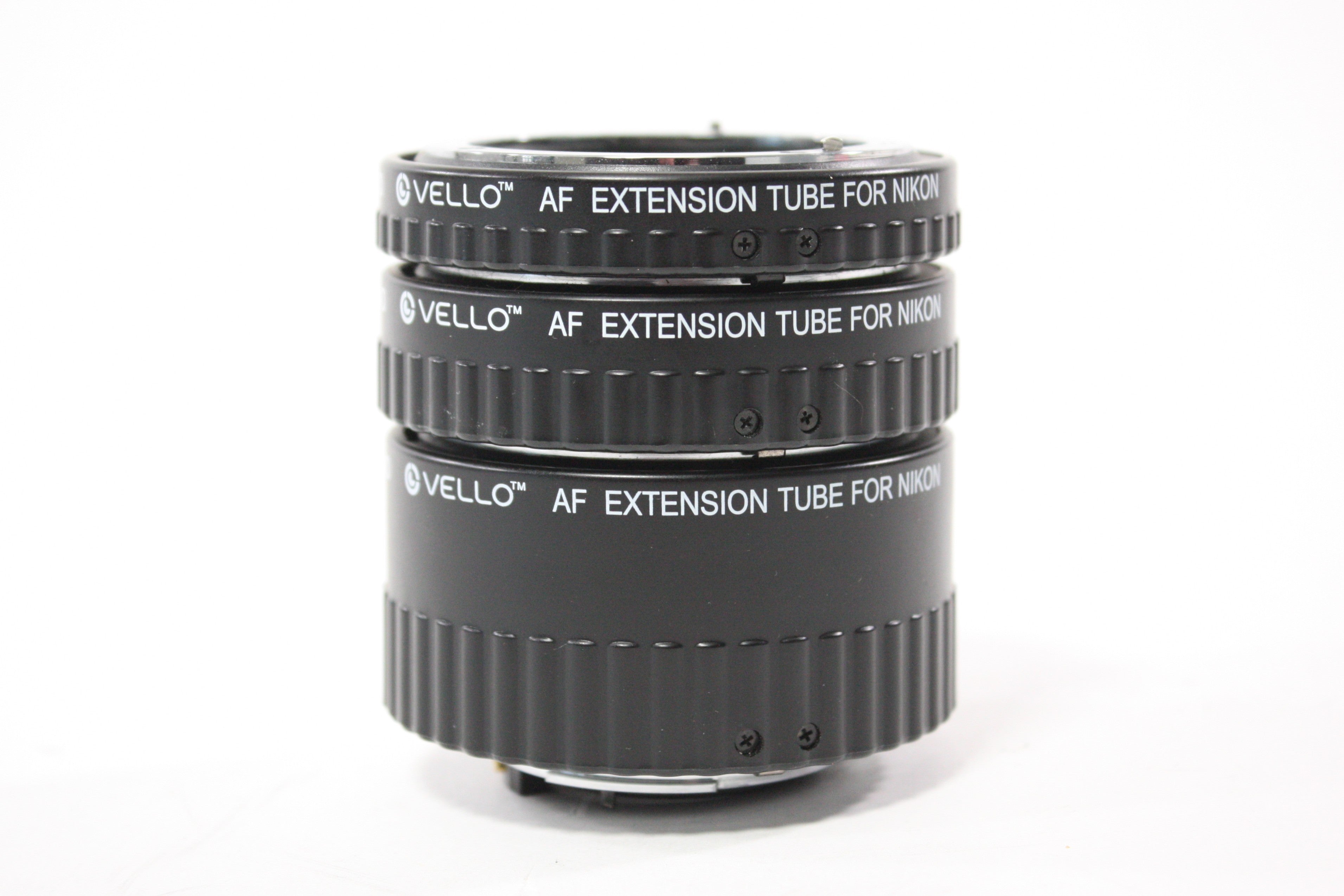 Vello AF Extension Tube Set for Nikon F Mount (12mm, 20mm and 36mm) AS-IS