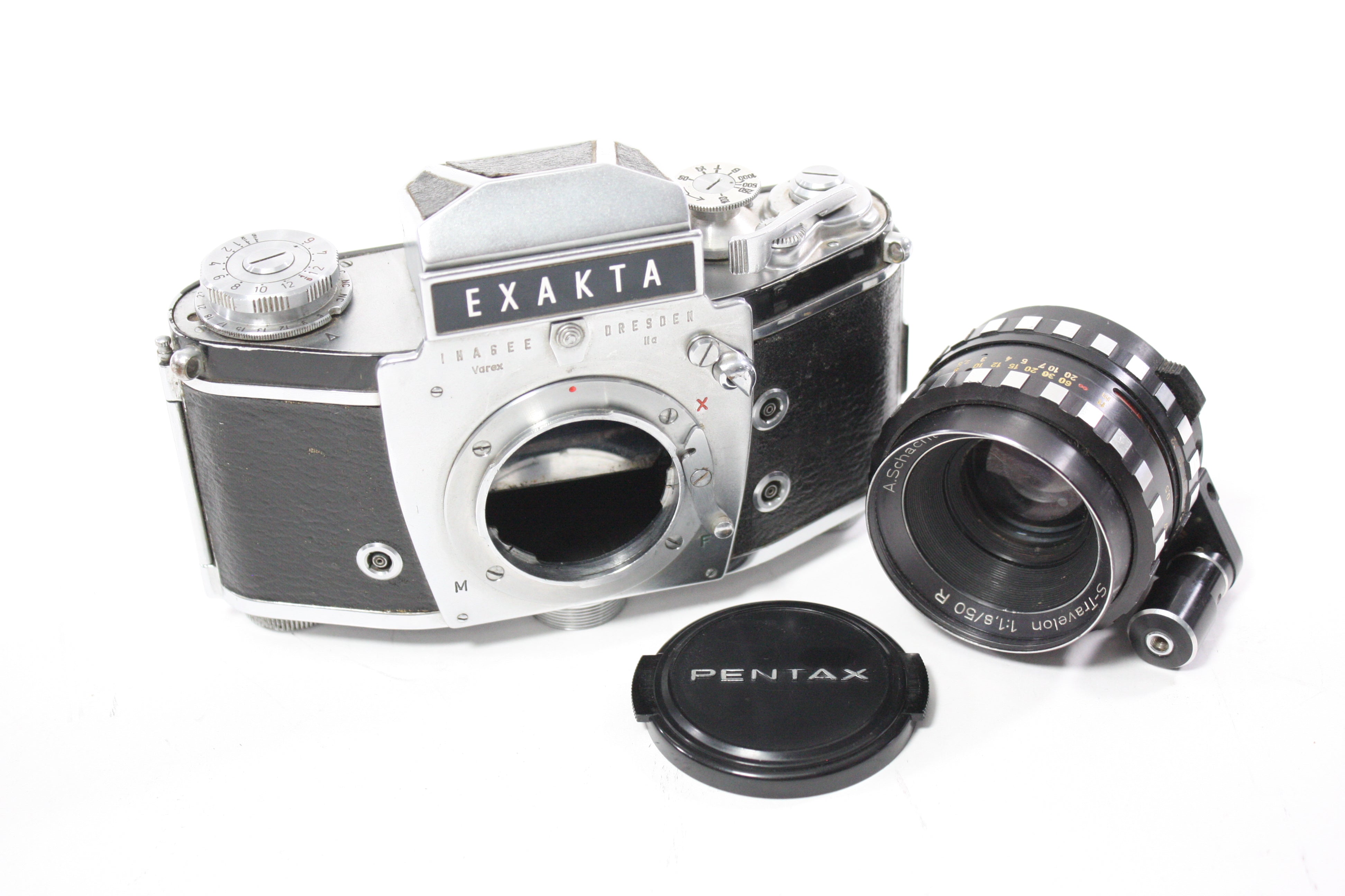 Exakta Varex IIa 35mm SLR Camera with 50mm f/1.8 Lens AS-IS