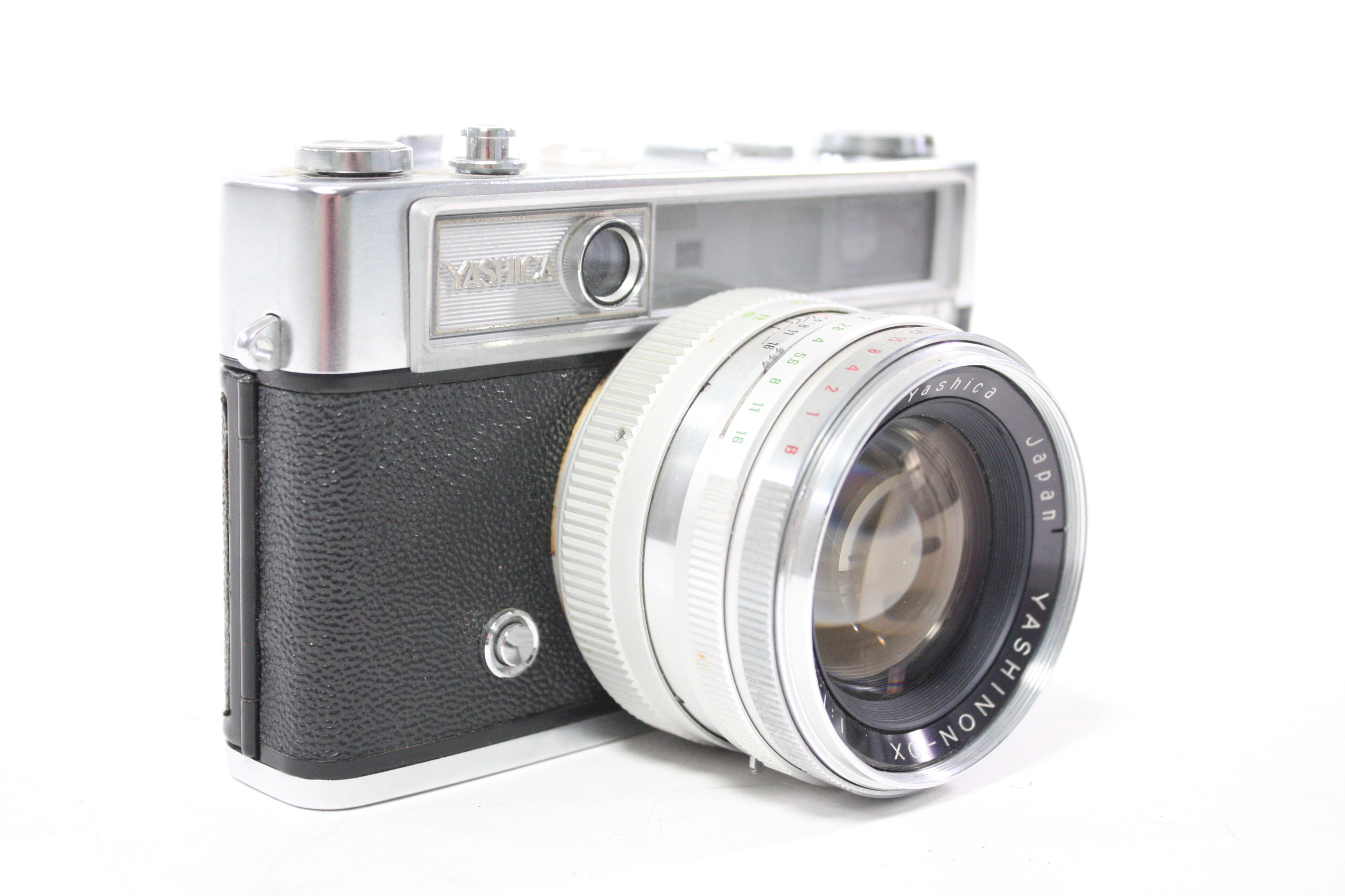 Yashica  Lynx-14 35mm Rangefinder Camera with 45mm f/1.4 Lens AS-IS