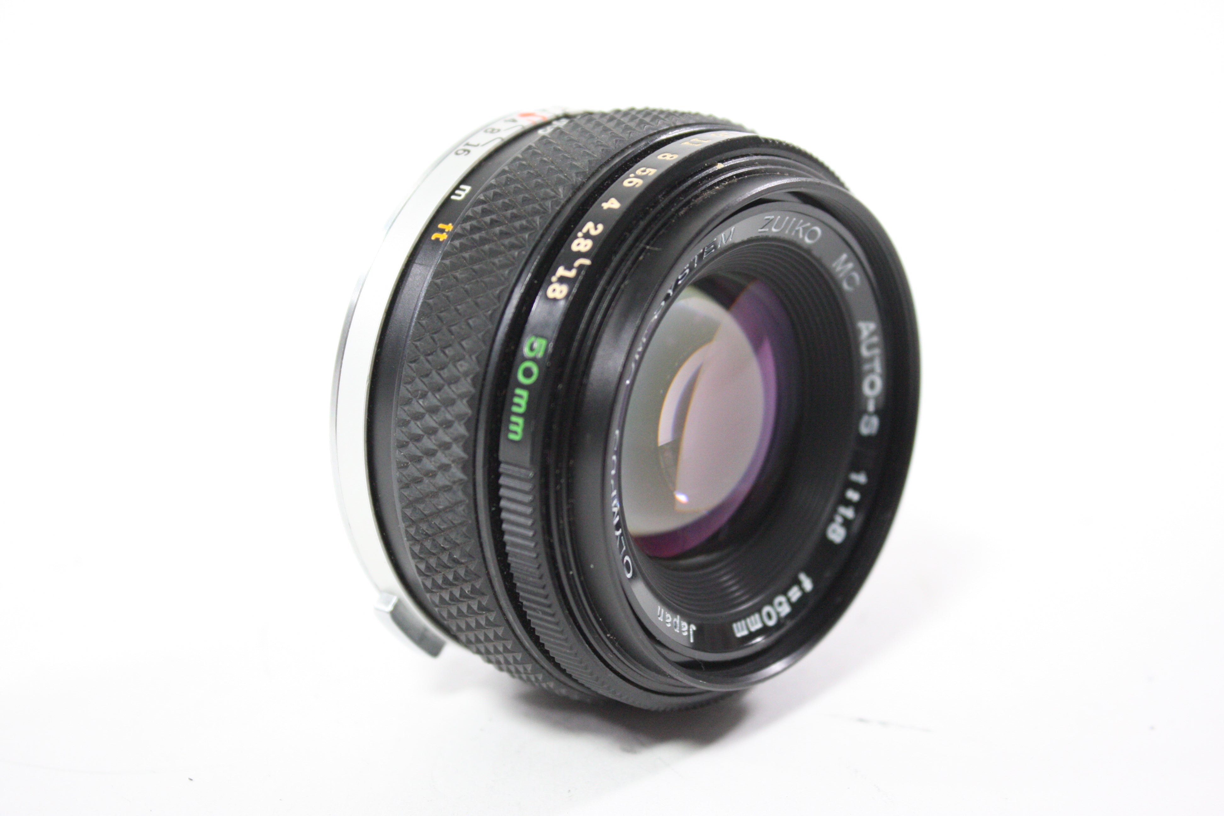 Olympus 50mm f/1.8 Auto-S MC Lens for OM Mount