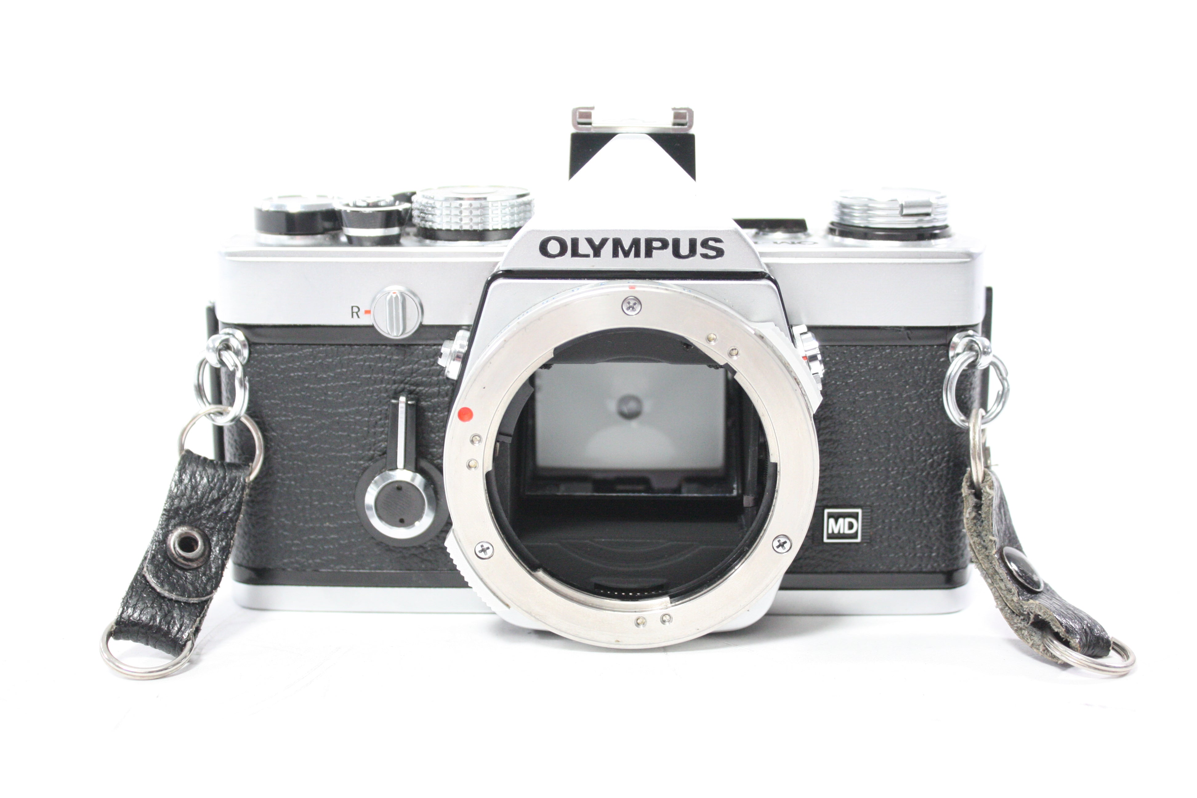 Olympus OM-1N 35mm SLR Camera with 50mm f/1.8 Auto-S Lens for OM Mount