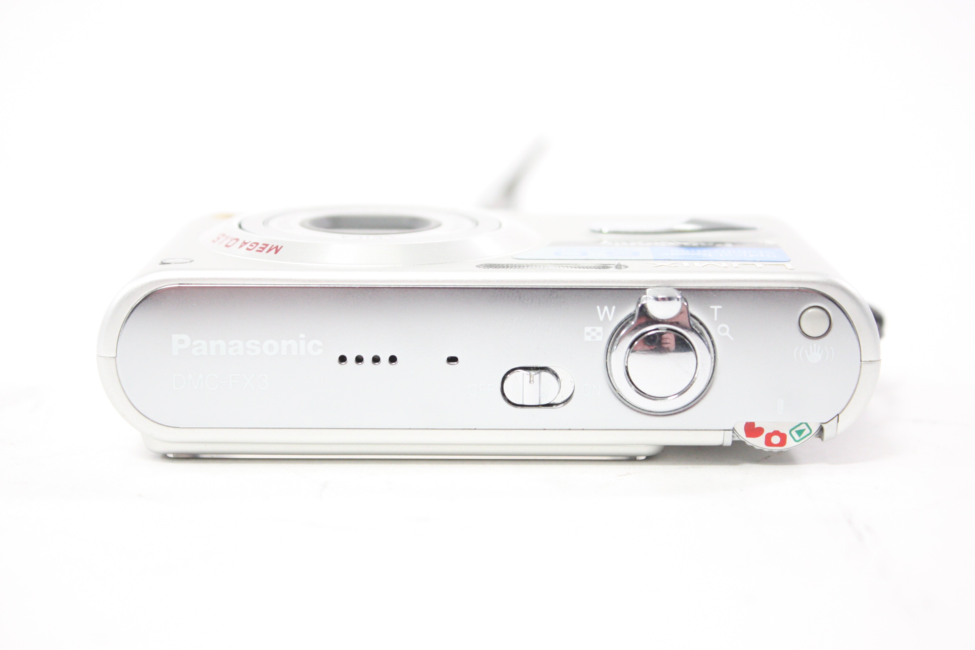Panasonic Lumix DMC-FX3 Digital Point and Shoot Camera 3x Zoom 6.0mp (Silver)