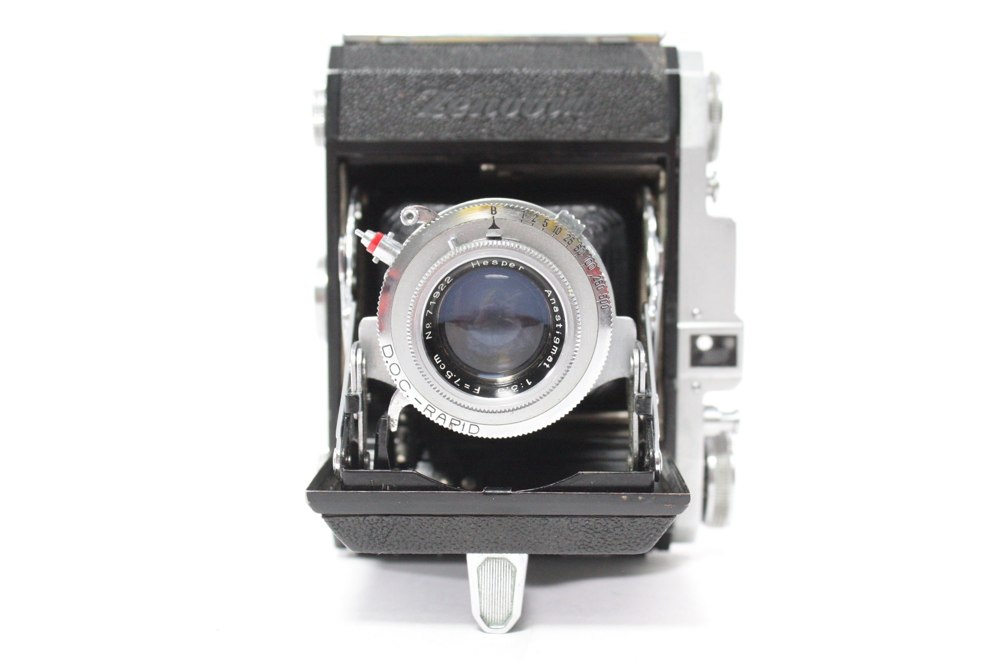 Zenobia Folding Camera with Hesper 7.5cm f/3.5 Anastigmat Lens (Please Read)