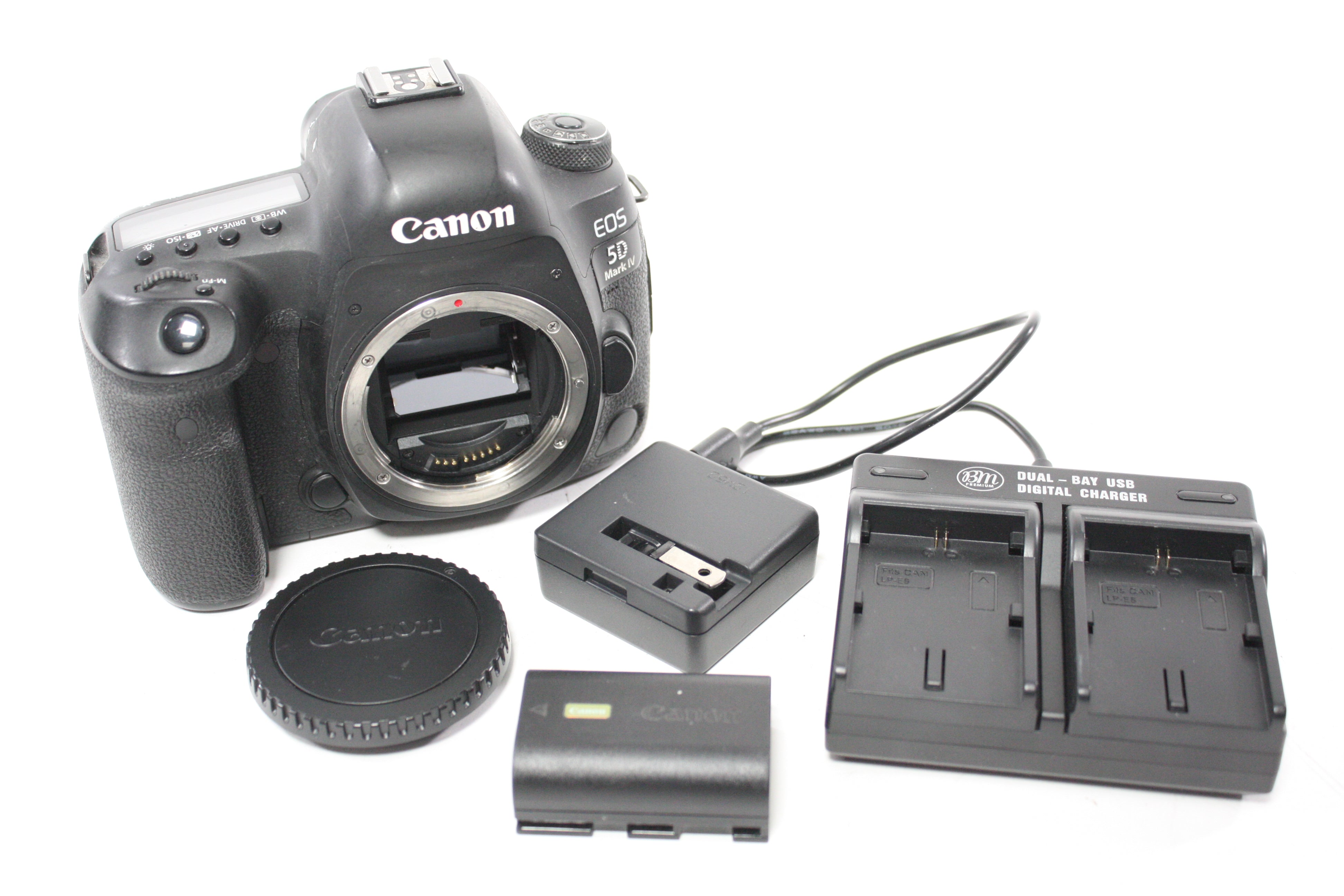Canon EOS 5D Mark IV DSLR Camera Body with Shutter Count 34,792