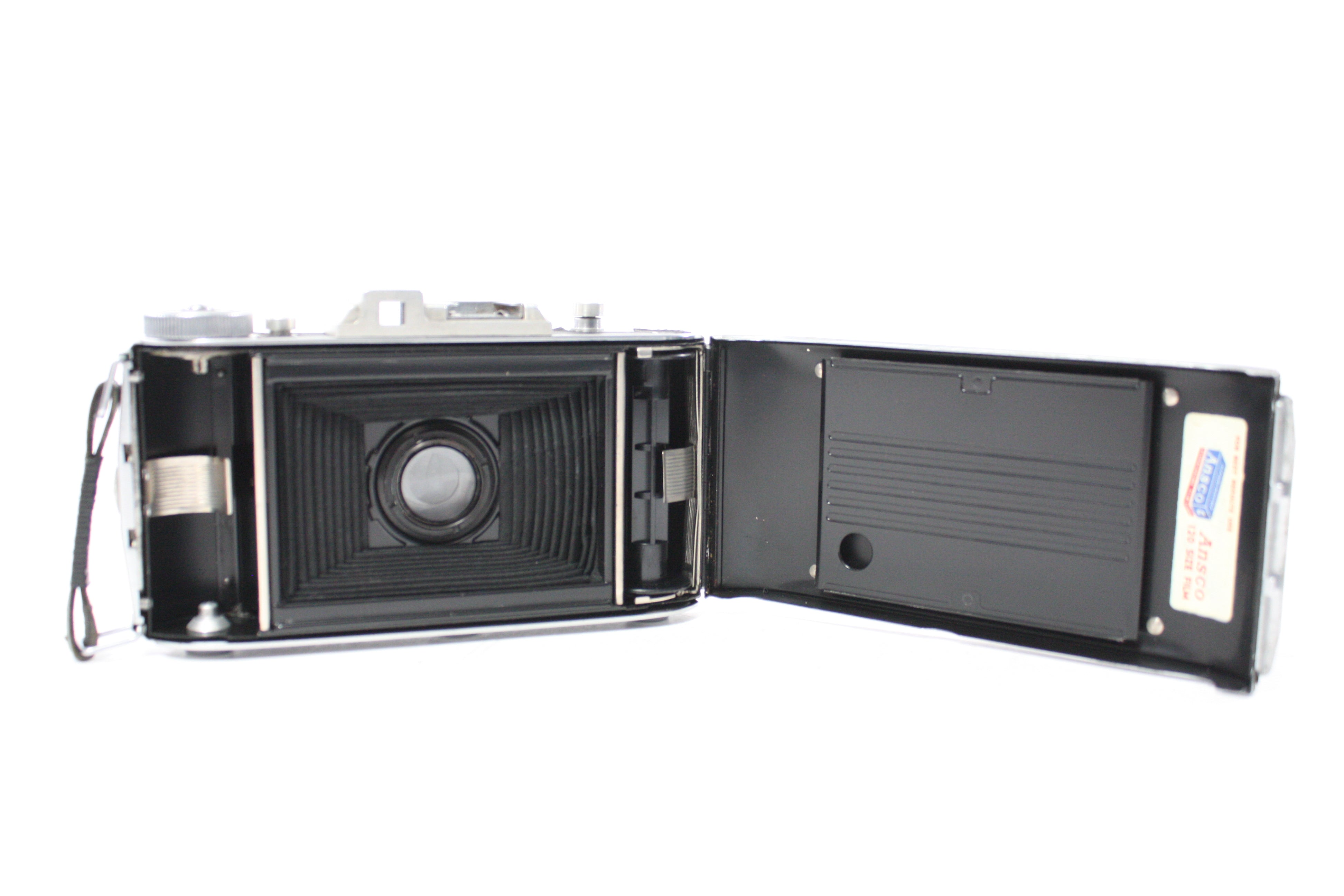 Ansco Viking Folding 120mm Camera with 105mm f/6.3 Agfa Lens