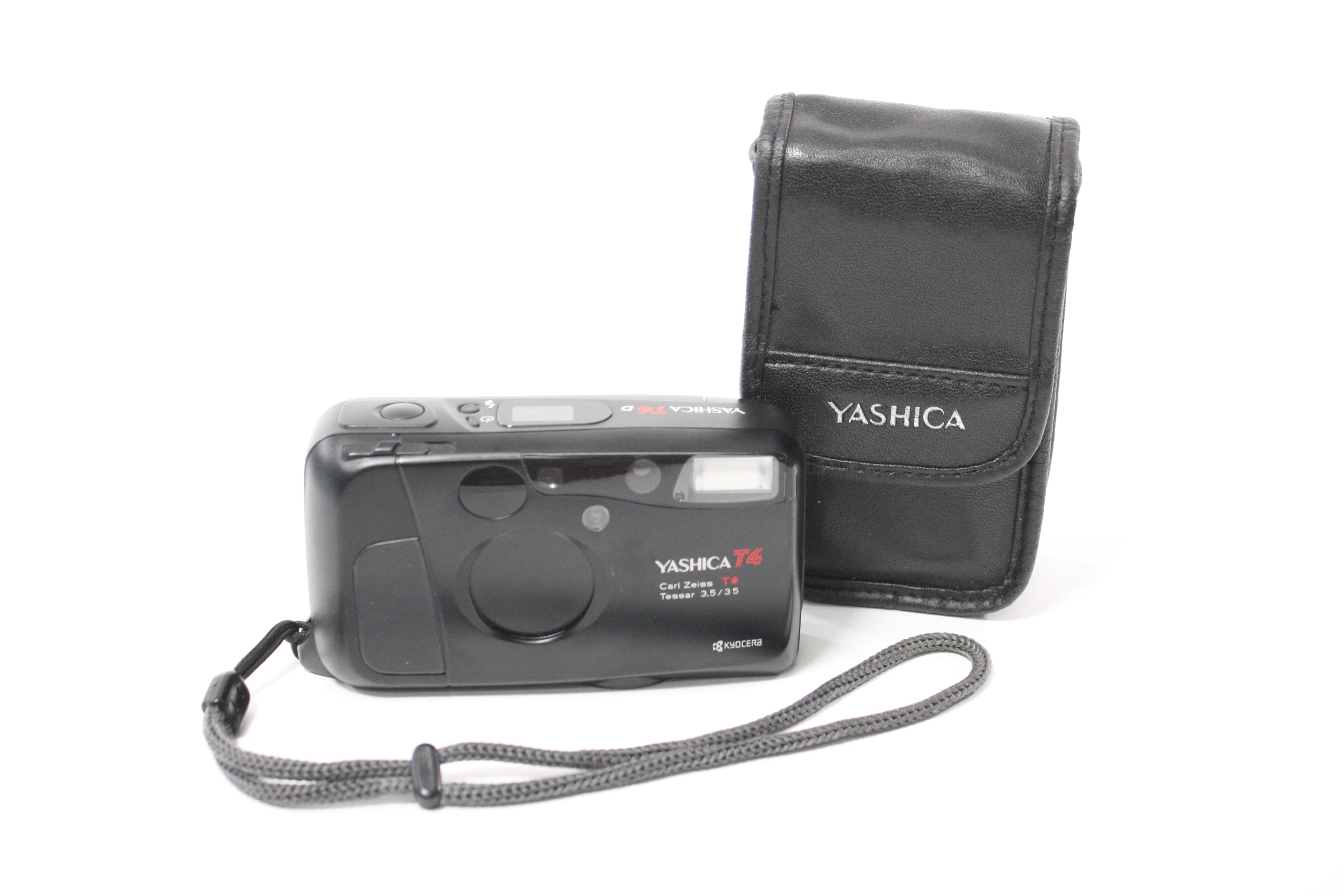 Yashica T4 D 35mm Point and Shoot Camera AS-IS