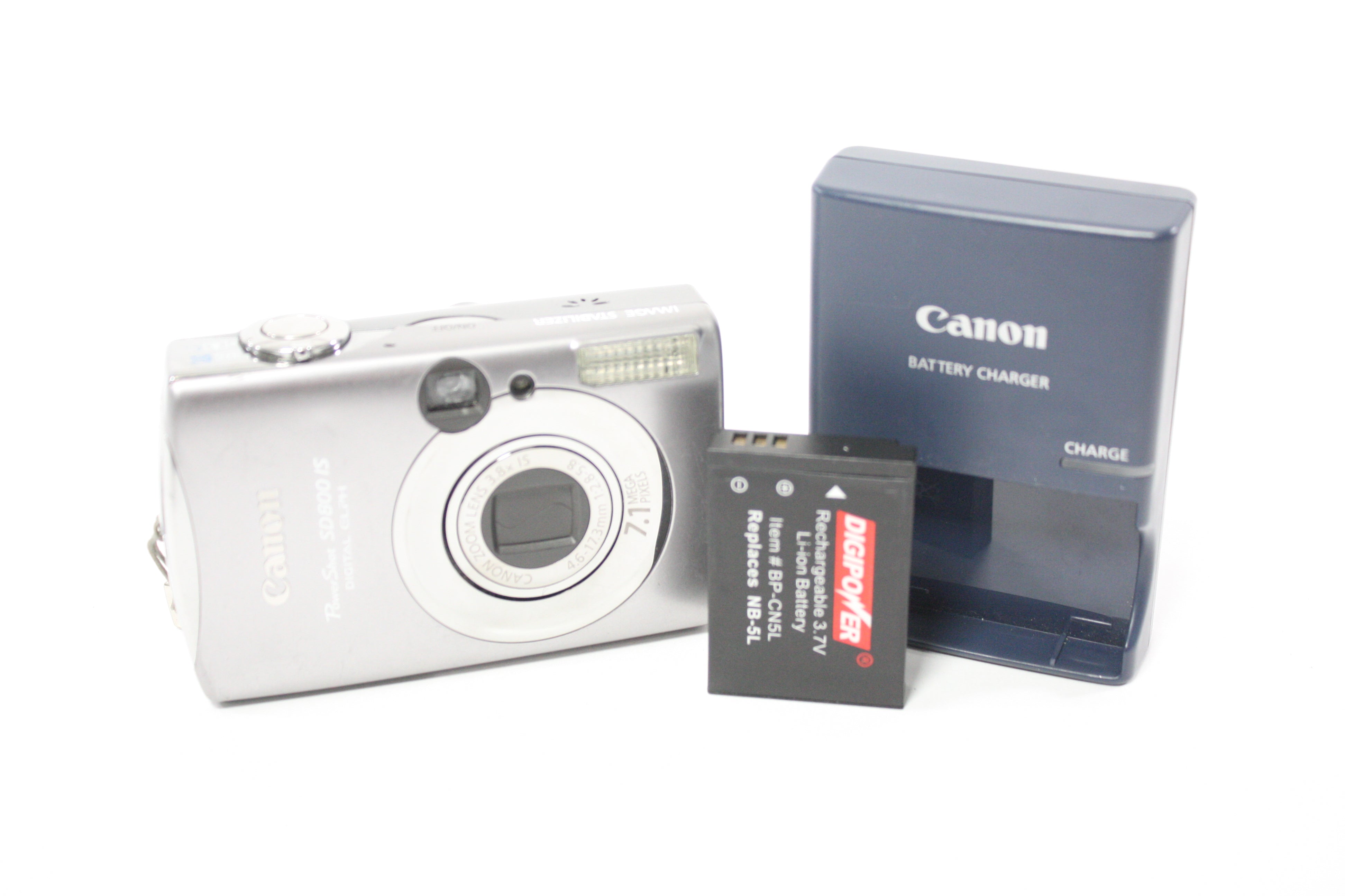 Canon PowerShot SD800 IS Digital Point and Shoot Camera 3.8x Zoom 7.1mp