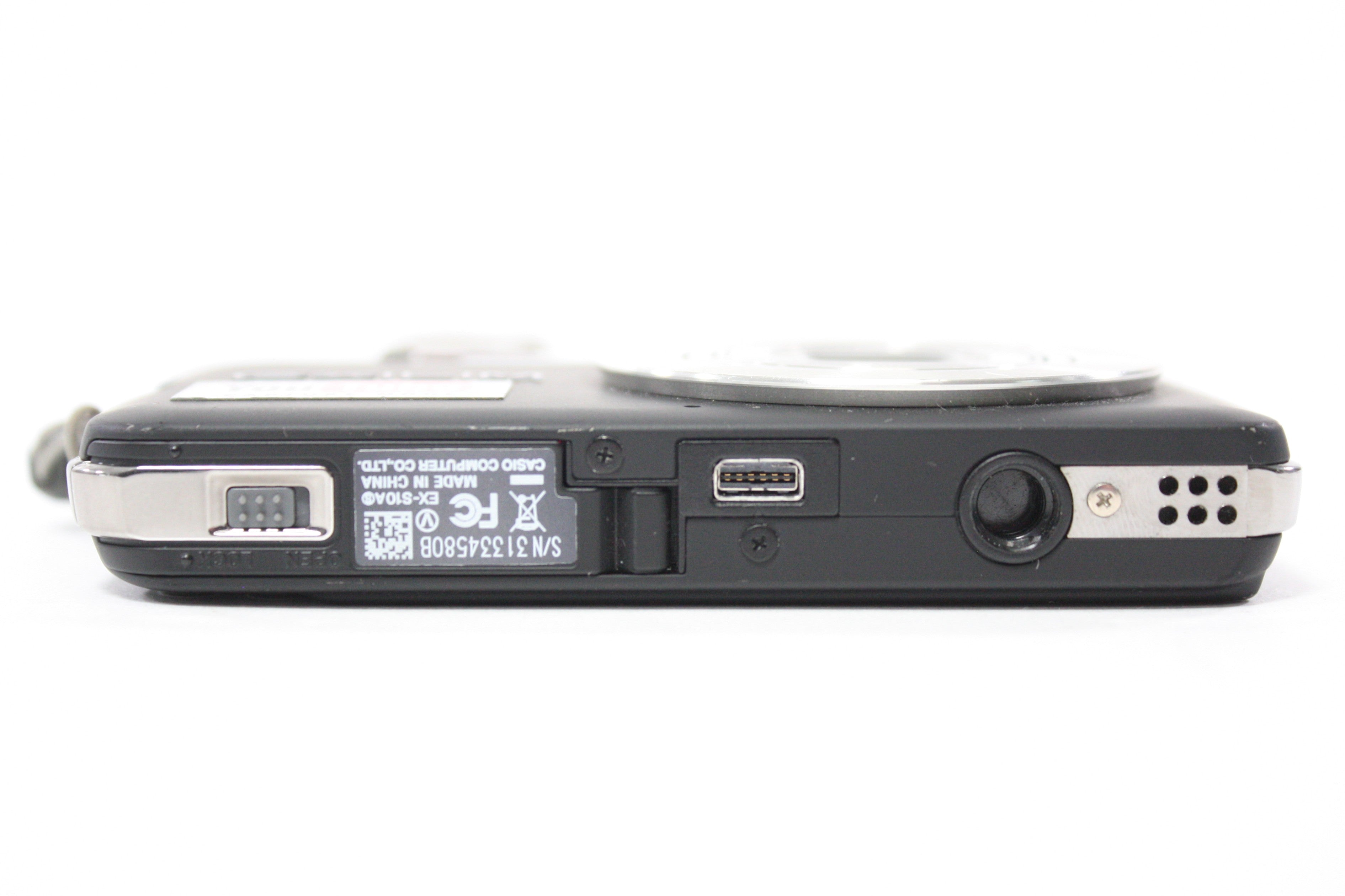 Casio Exilim EX-510 Digital Point and Shoot Camera 3x Zoom 10.1mp (Black)