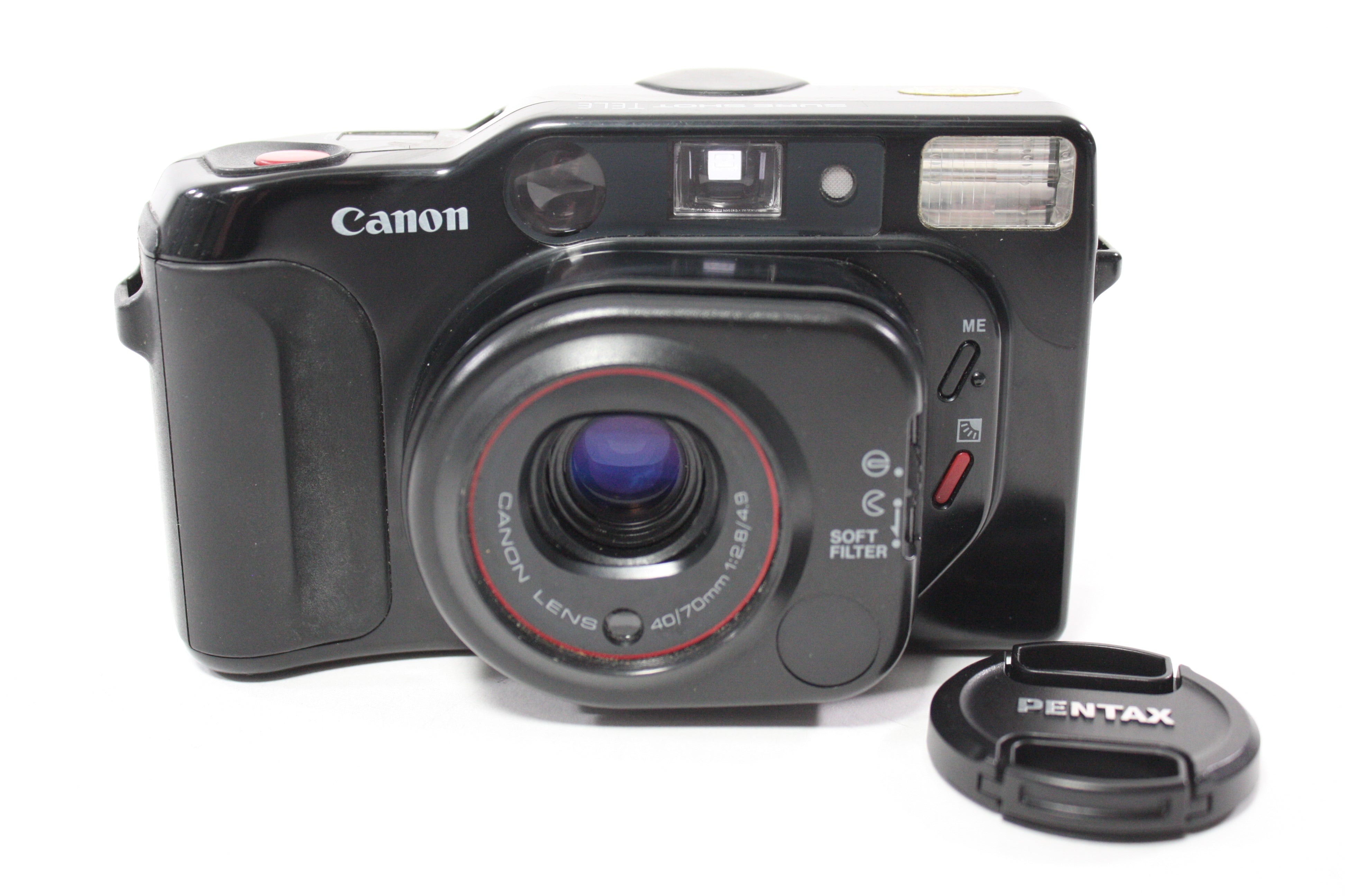 Canon Sure Shot Tele 35mm Point and Shoot Camera
