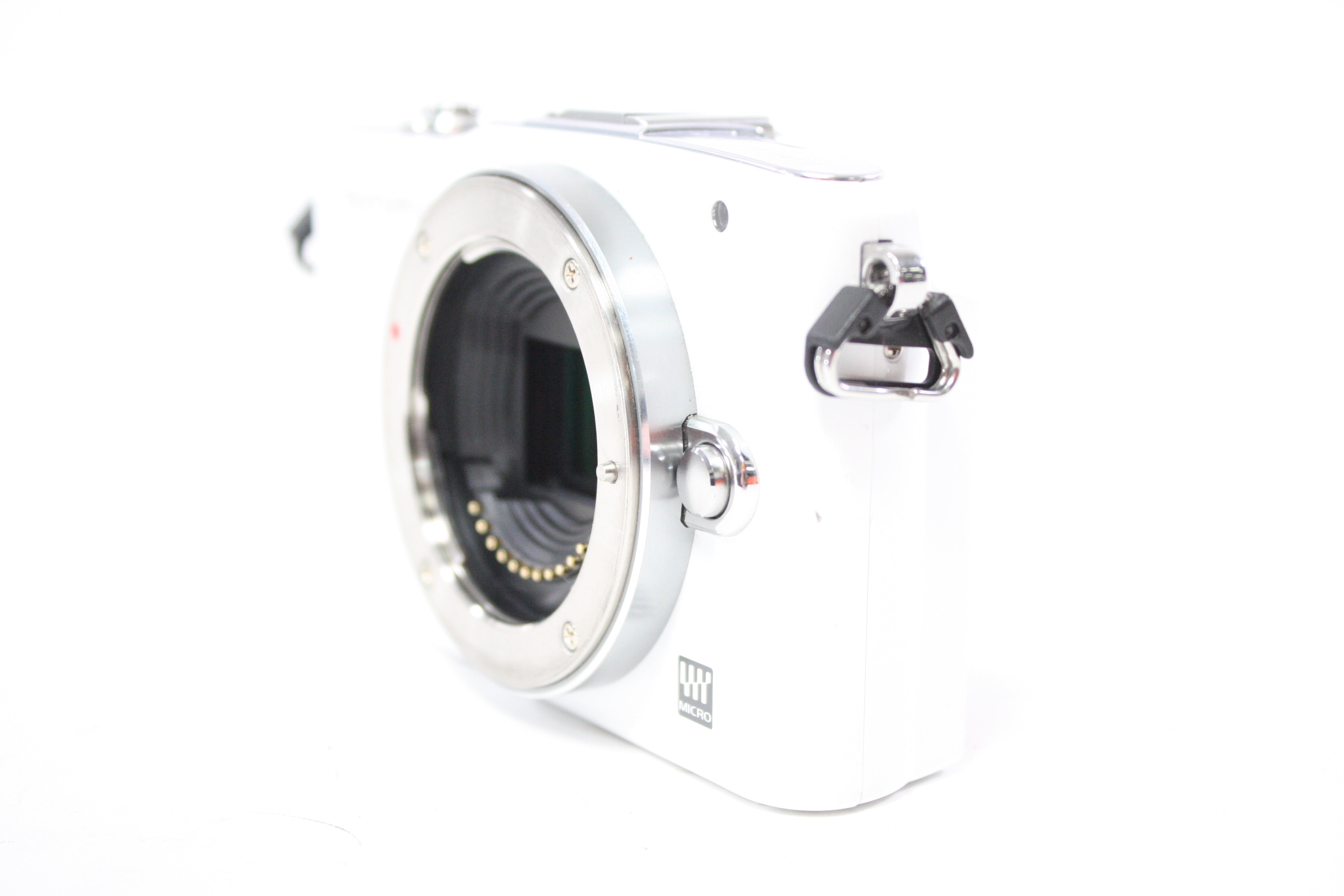 Olympus Pen Mini E-PM1 Digital Mirrorless Camera with 14-42mm f/3.5-5.6 II R MSC Lens with Shutter Count 8,150
