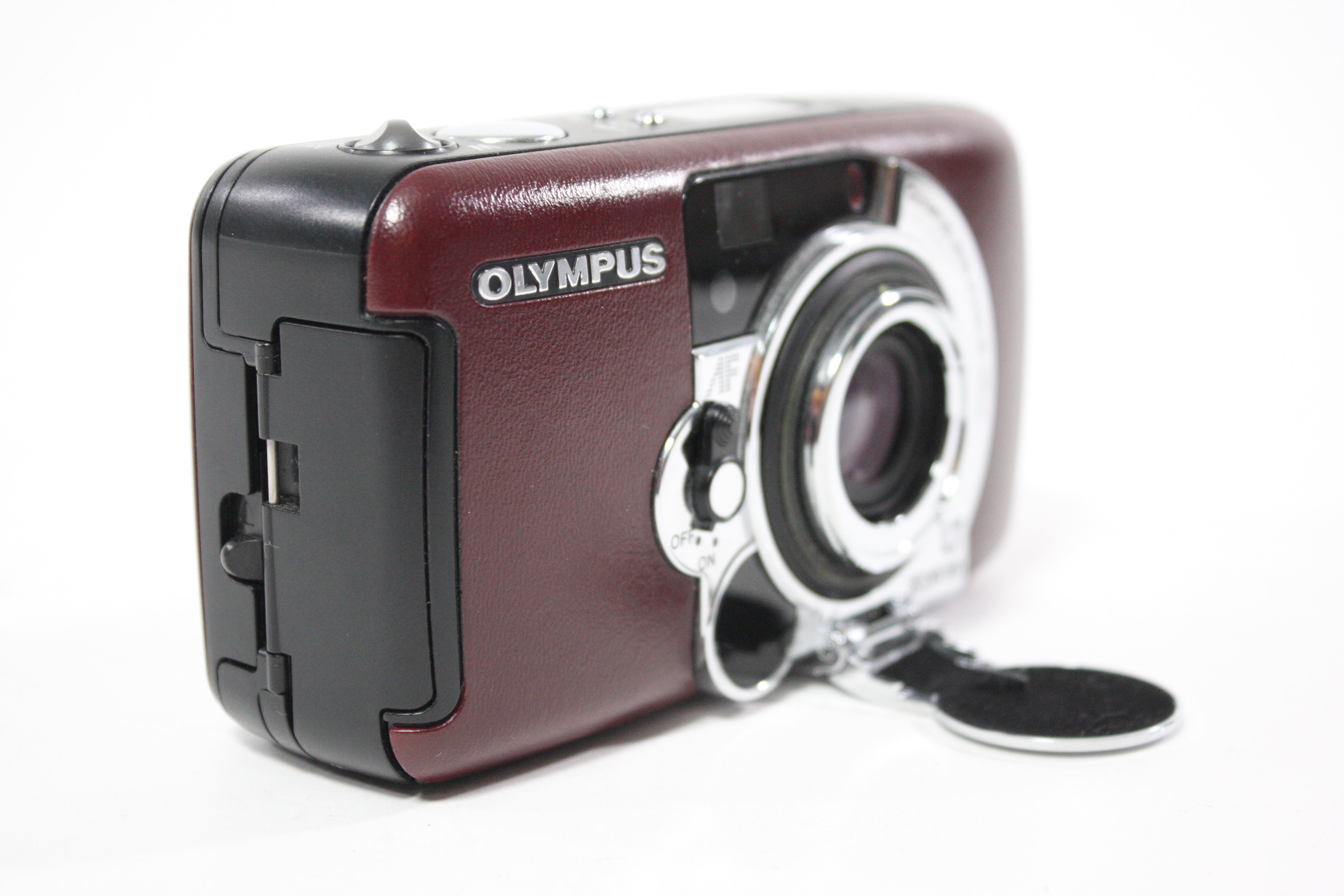 Olympus LT Zoom 105 35mm Point and Shoot Camera (Burgundy)