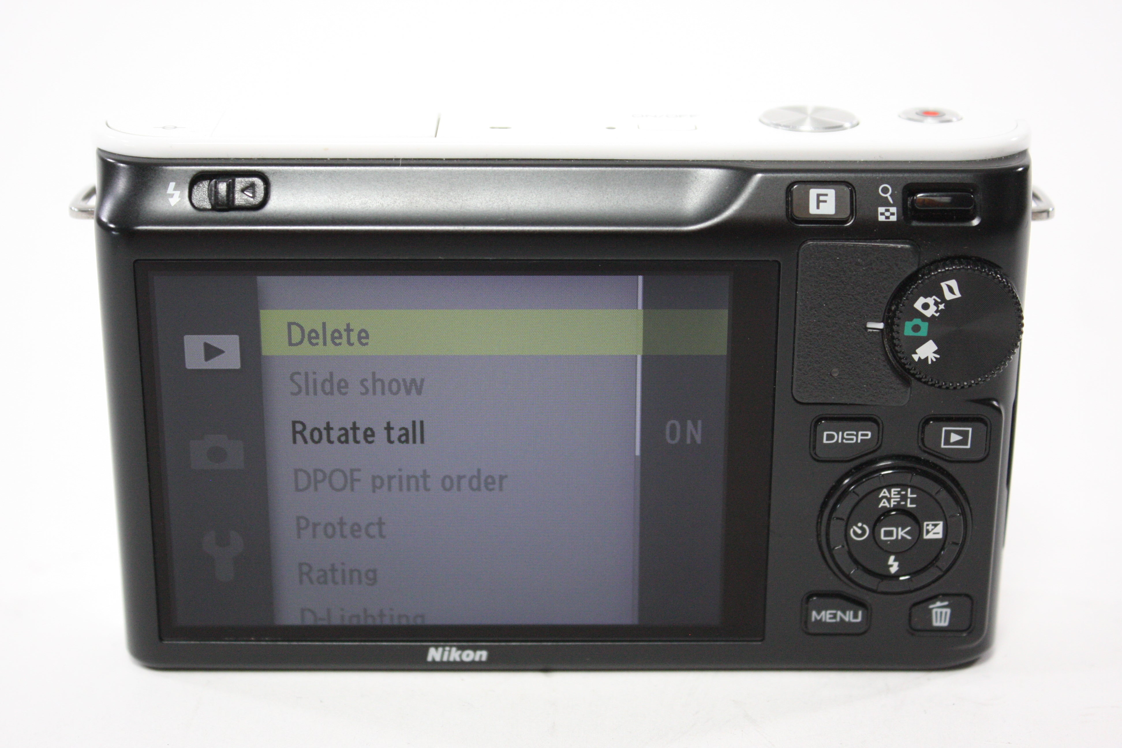 Nikon 1 J1 Digital Mirrorless Camera with 10-30mm f/3.5-5.6 Lens AS-IS