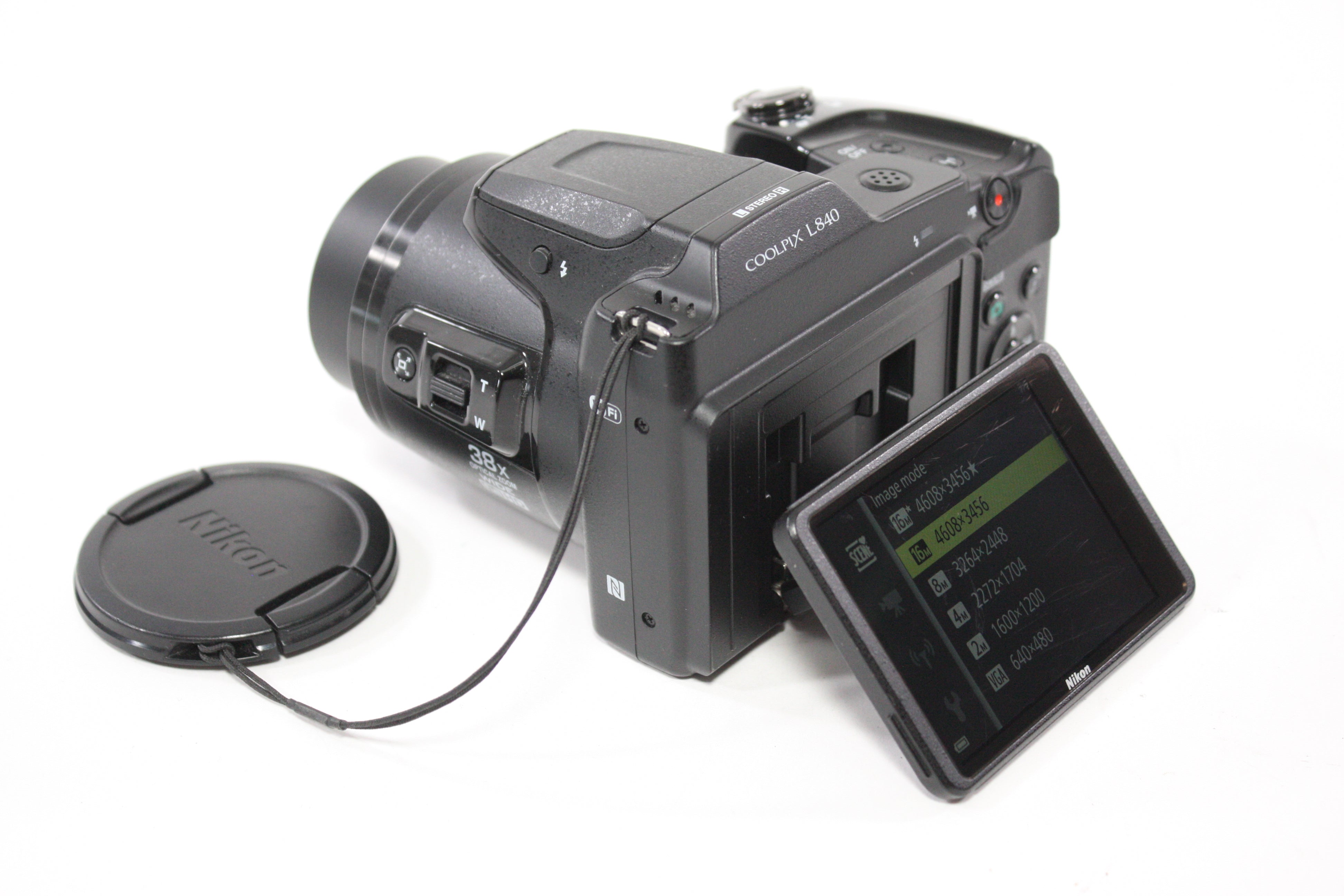 Nikon Coolpix L840 Digital Point and Shoot Camera 38x Zoom 16mp
