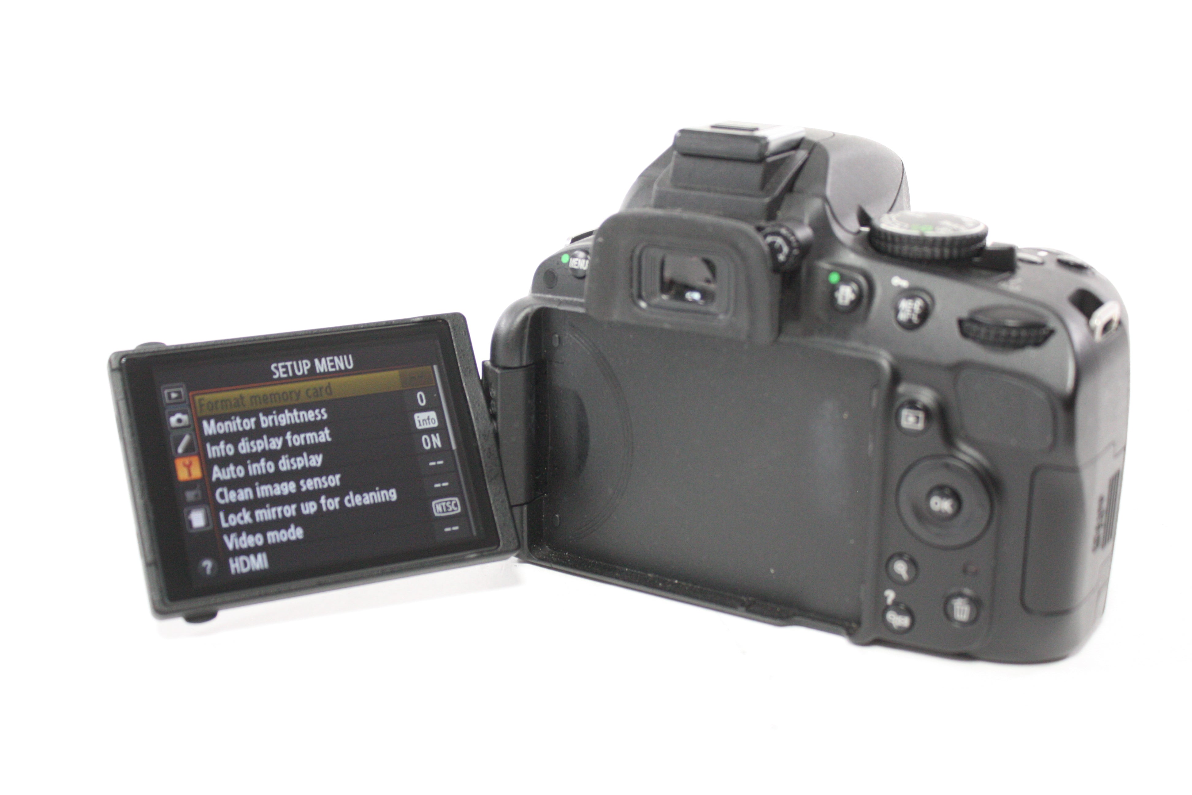 Nikon D5100 DSLR Camera Body with Shutter Count 1,659 AS-IS