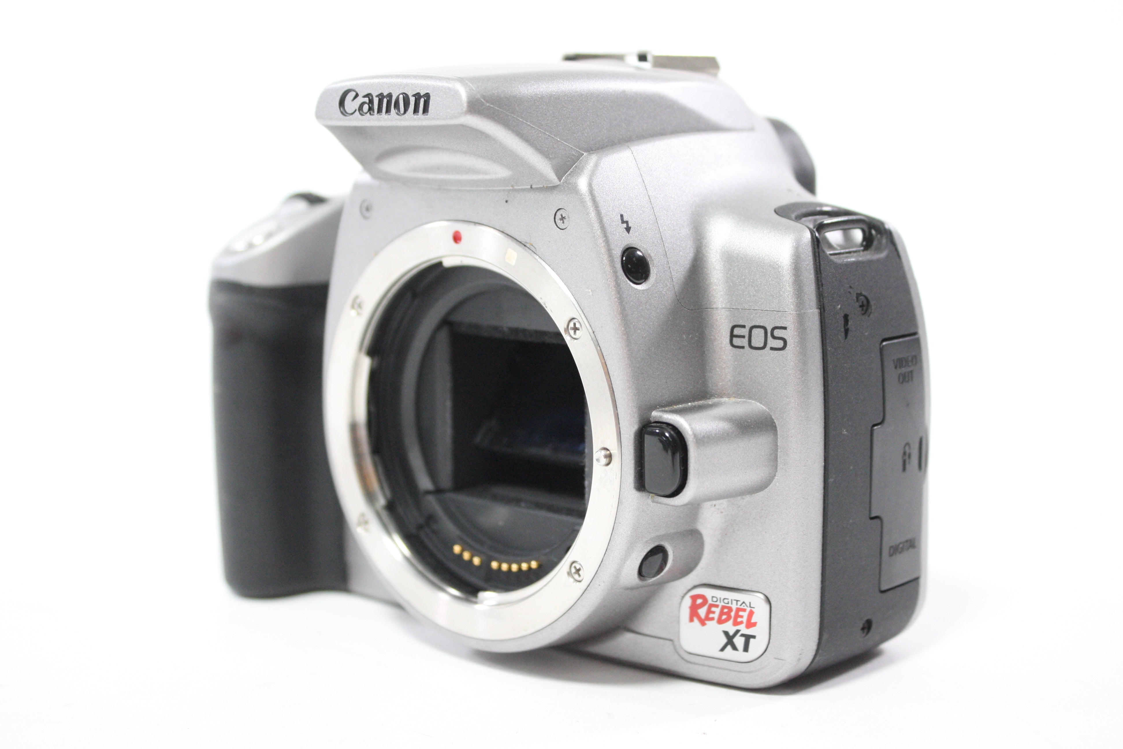 Canon Rebel XT DSLR Camera with 18-55mm f/3.5-5.6 II Lens