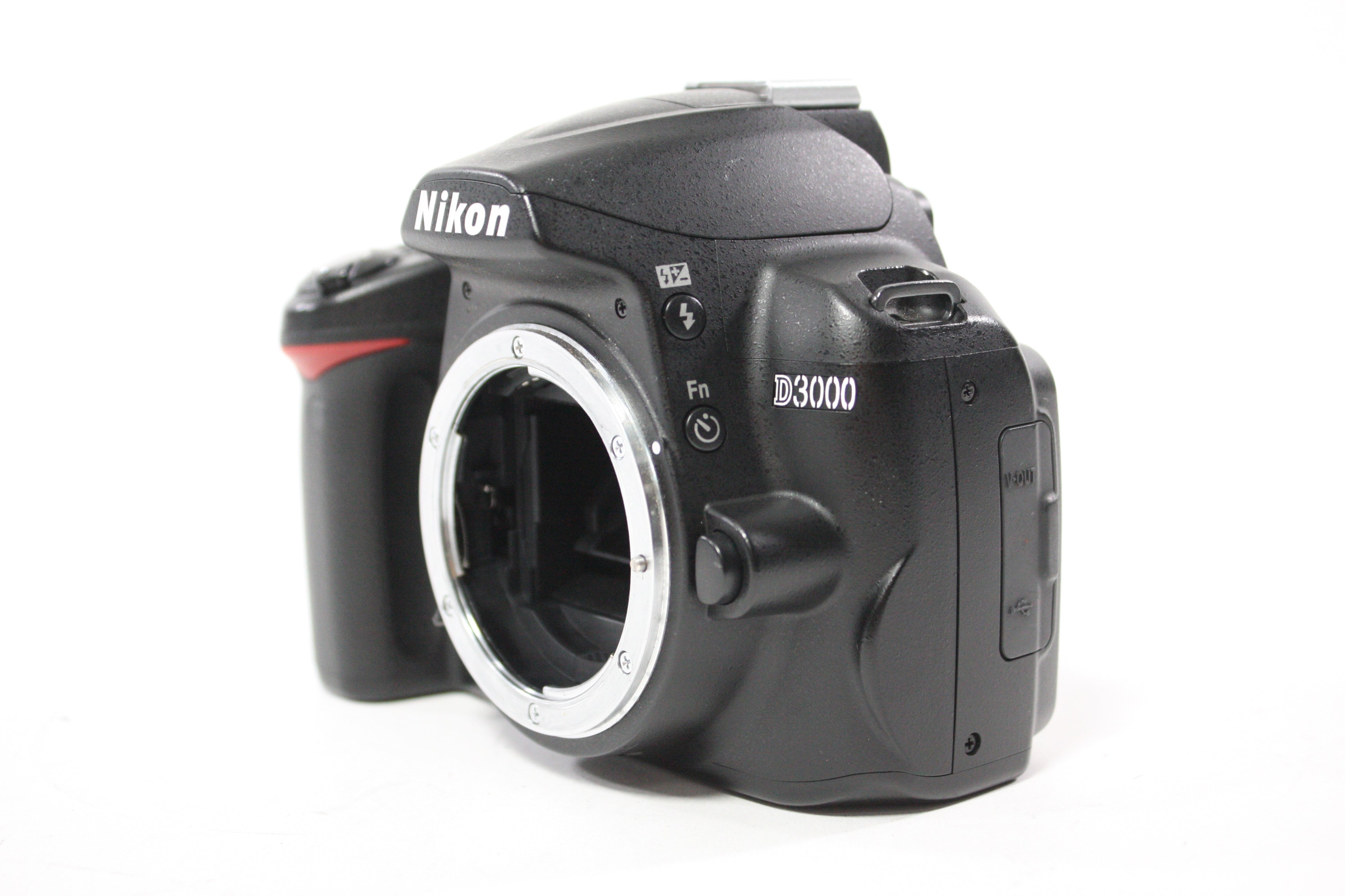 Nikon D3000 DSLR Camera with 18-55mm f/3.5-5.6 G DX VR AF-S Lens with Shutter Count 15,680