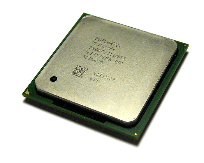 Intel Pentium 2.40Ghz 533Mhz 512K Socket 478Pins uPGA (SL6PC) Desktop Processor.