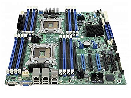 Intel DBS2600CP4 Dual LGA2011/ Intel C600-A/ DDR3/ SATA3/ V&4GbE/ SSI EEB (PBA# E99552-510 / 511) Server Motherboard.